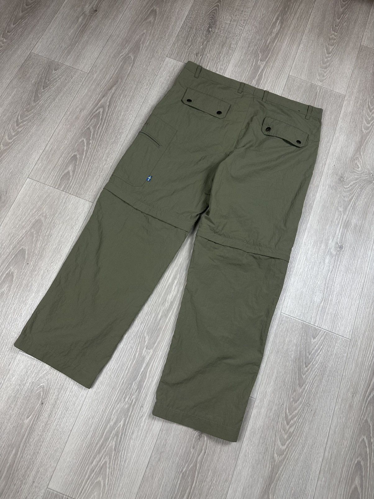 Fjallraven Vintage Fjallraven 3 in 1 Transformer Outdoor Olive Pants Size US 34 / EU 50 - 7 Thumbnail
