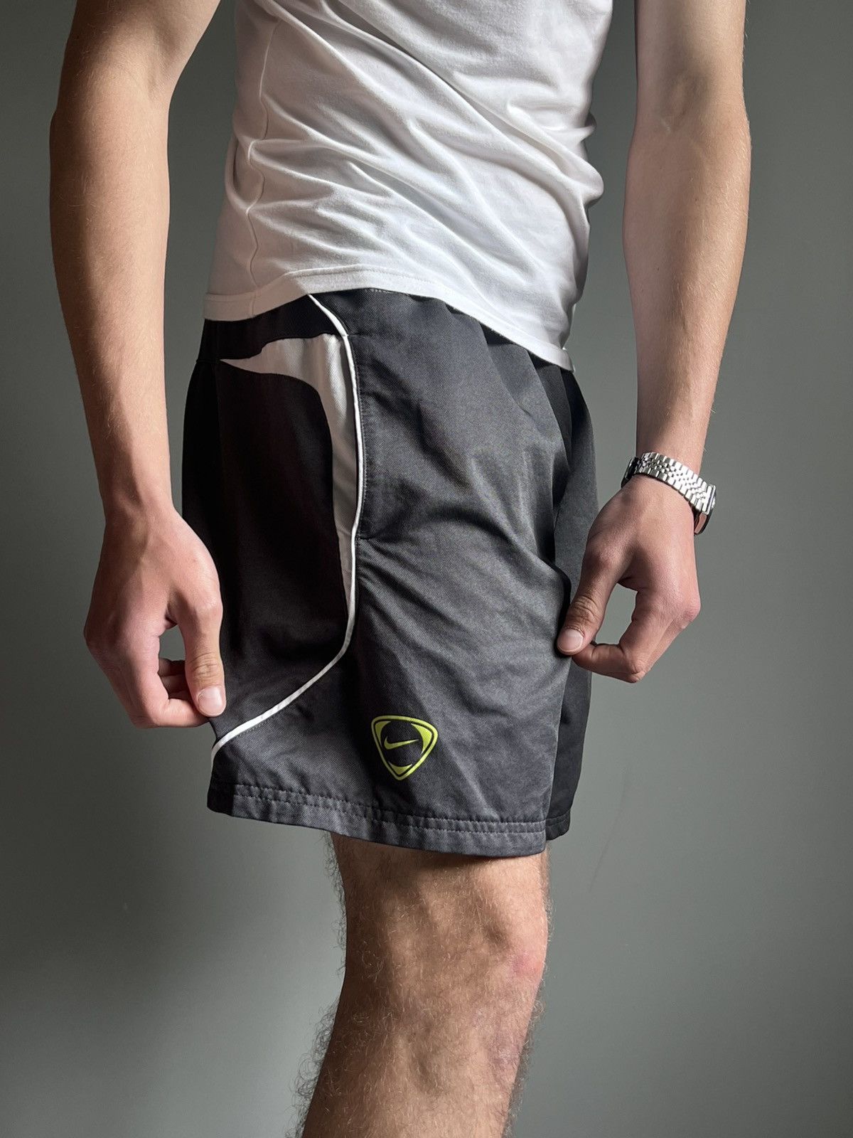 Nike × Vintage Vintage Nike FitDry Shorts Size US 32 / EU 48 - 6 Thumbnail