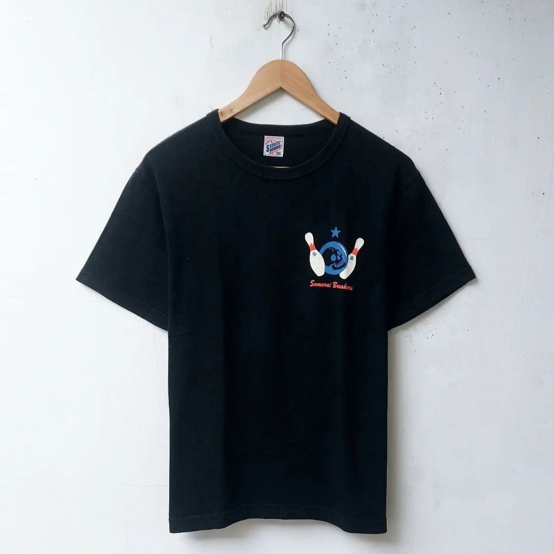 Japanese Brand × Samurai Jeans × Vintage Vintage SAMURAI JEANS TSHIRT Size US S / EU 44-46 / 1 - 2 Thumbnail