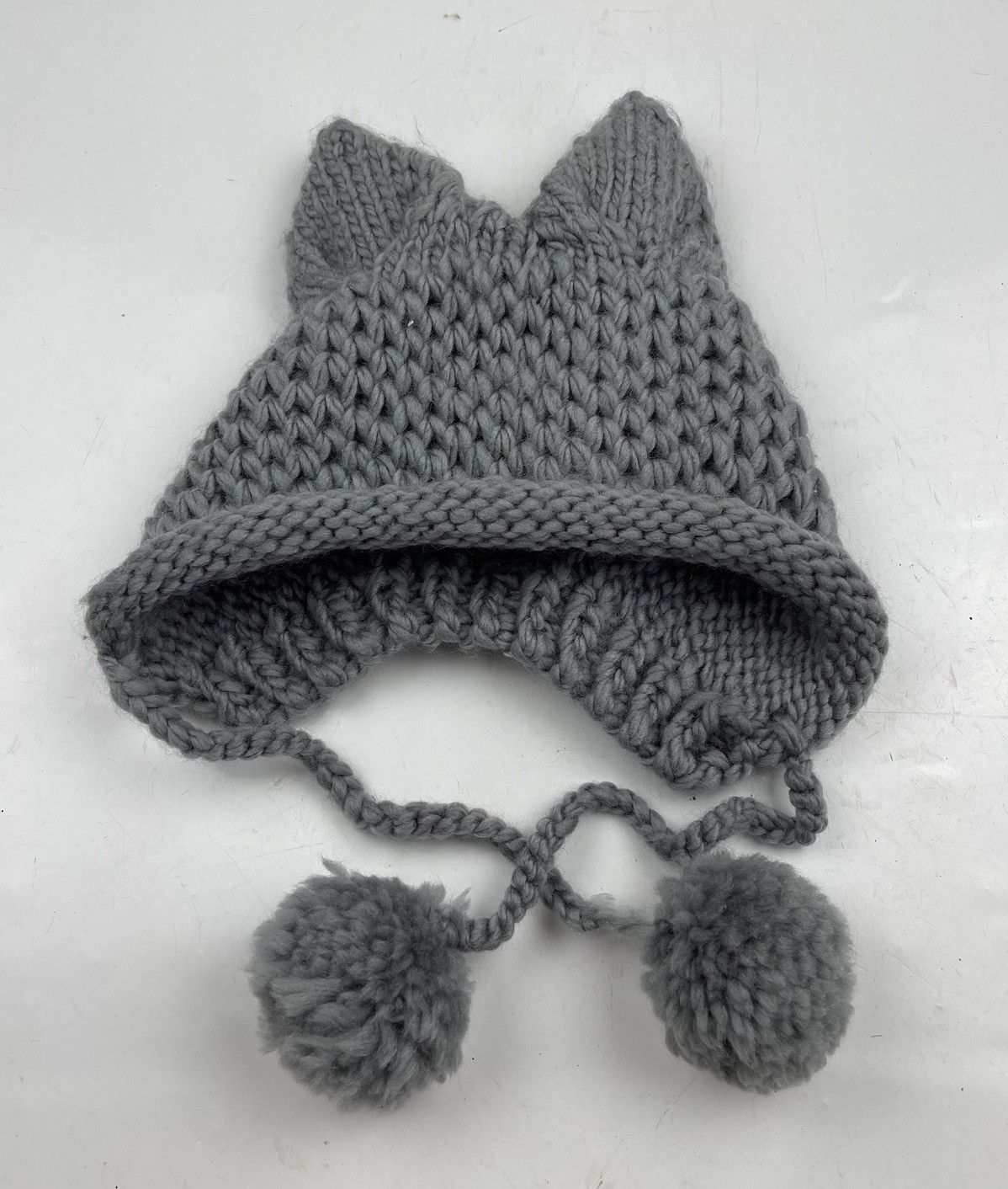 Japanese Brand bunny style beanie hat winter hat tc26 Size ONE SIZE - 4 Thumbnail