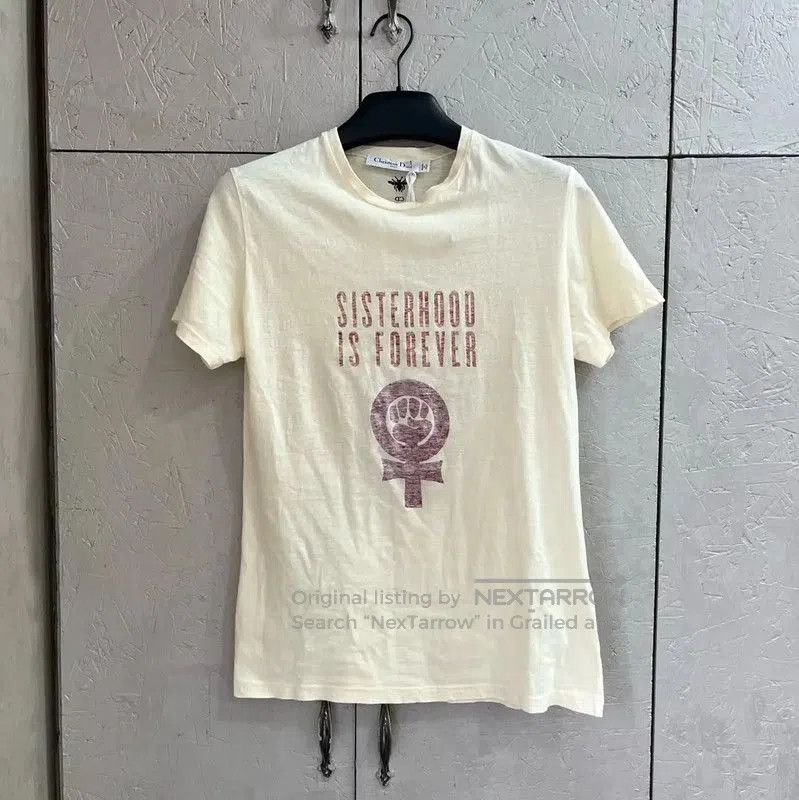 Dior Dior Yellow Cotton Graphic Women's T. Size M / US 6-8 / IT 42-44 - 2 Thumbnail
