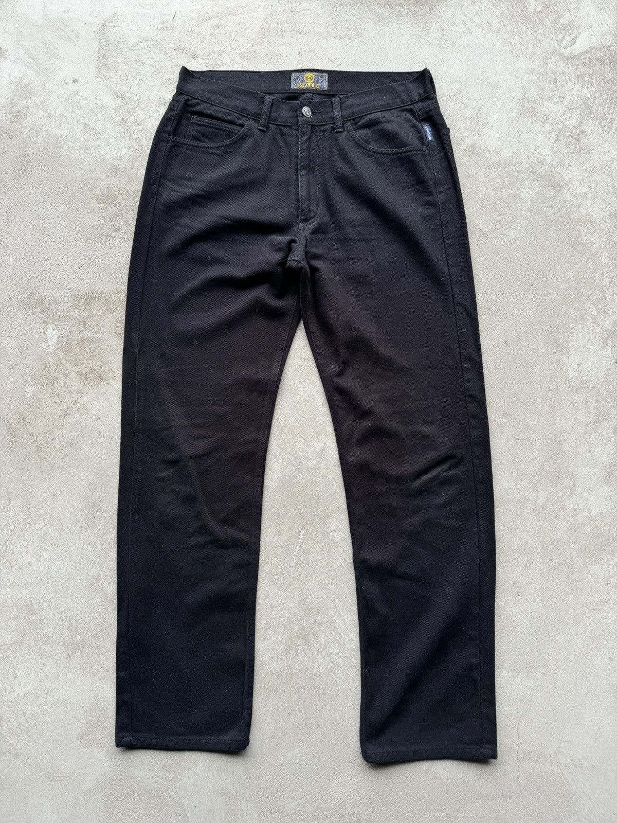 image of Archival Clothing x Versace Vintage Versace Istante Casual Pants in Black, Men's (Size 34)