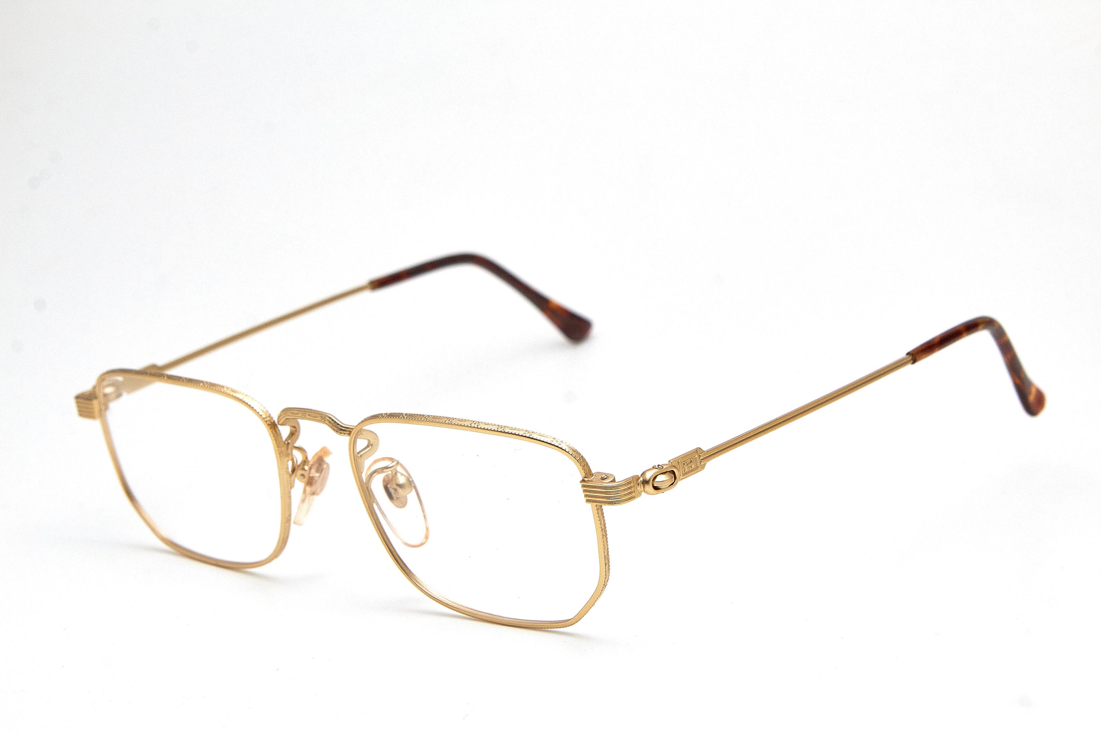 Old Money CUSTOM ORDER Matt Gold Rectangular Quiet Lux Specs