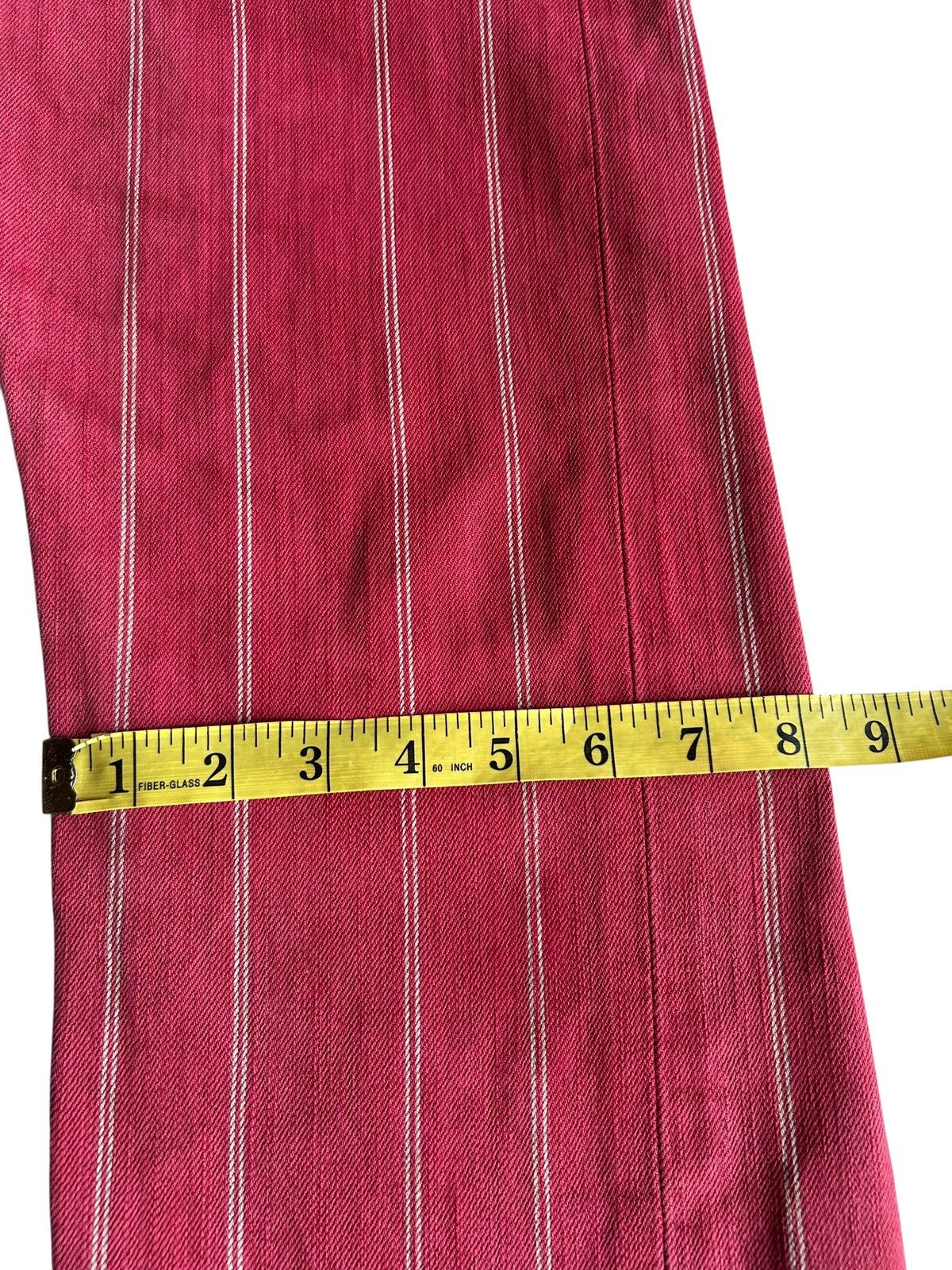 Kapital VINTAGE EDWIN 505 SELVEDGE STRIPE FLARE DENIM JEANS Size US 29 - 14 Thumbnail