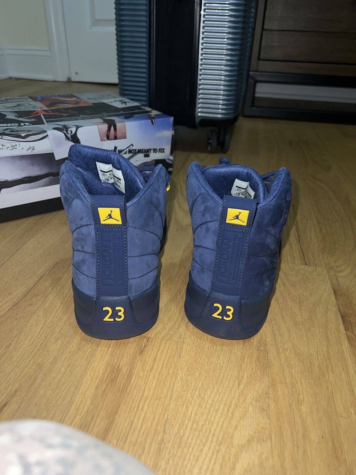 Jordan Brand × Vintage Jordan 12 “Michigan” Size US 10.5 / EU 43-44 - 4 Thumbnail