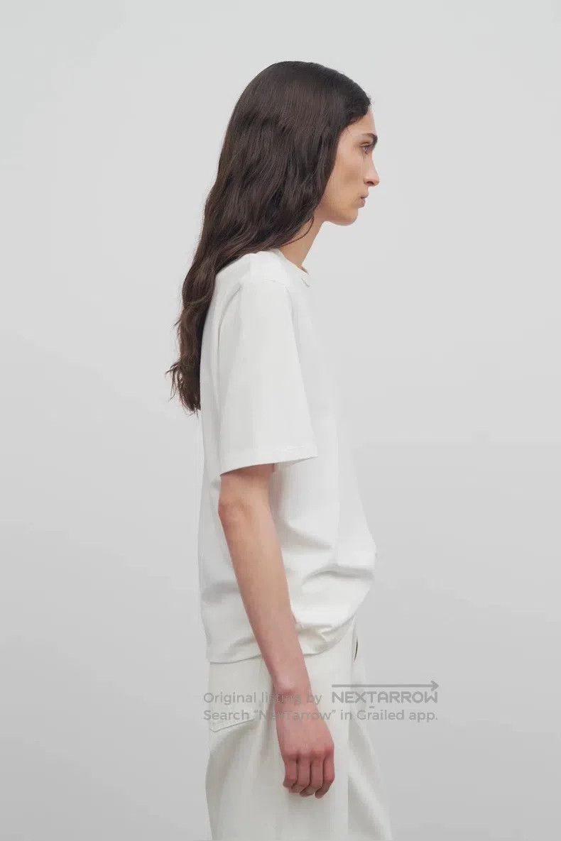 The Row The Row Organic Cotton Short Sleeve Tee Size XS / US 0-2 / IT 36-38 - 3 Thumbnail
