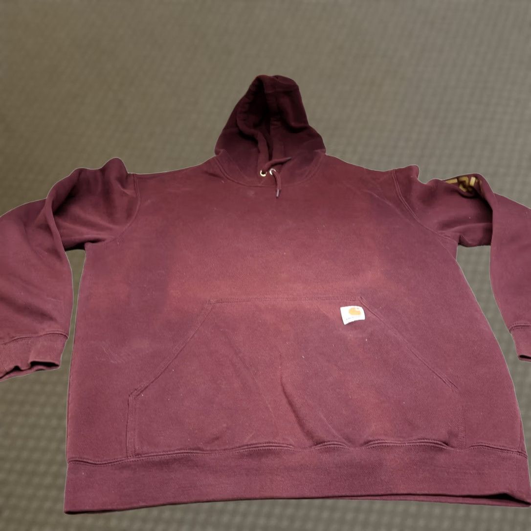 Carhartt Carhartt Hoodie Men Large Red Loose Fit Iconic K288 Pullover Logo Graphic Sleeve Size US L / EU 52-54 / 3 - 1 Thumbnail