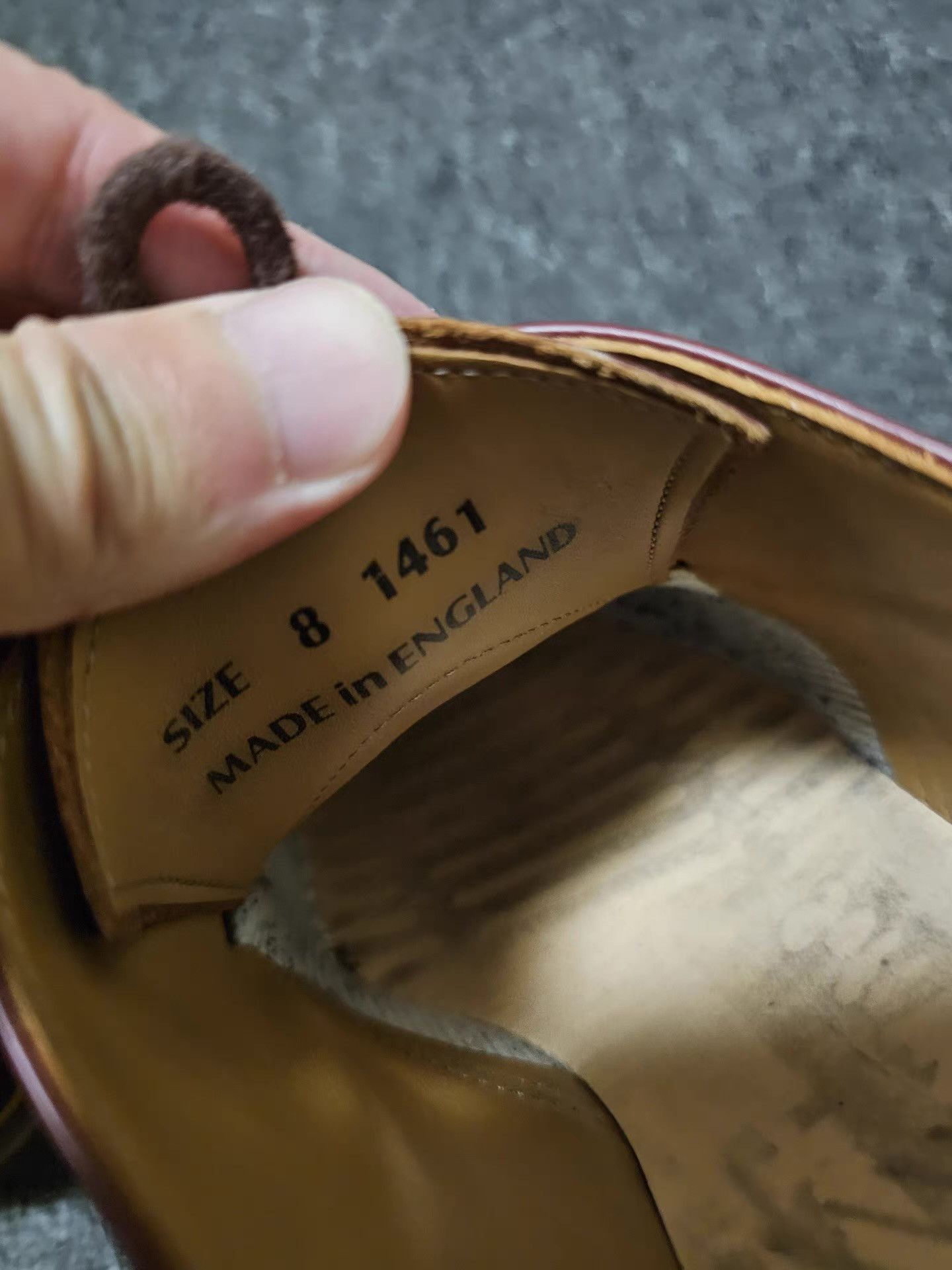 Dr. Martens Dr. Martens 1461 leather shoes Q4 Size US 9 / EU 42 - 5 Thumbnail