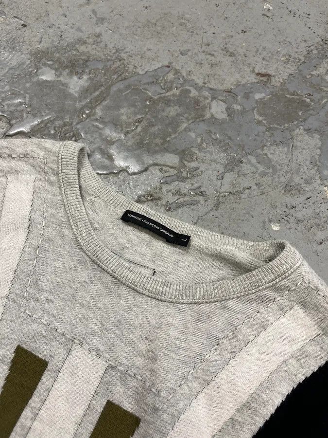 Marithe + Francois Girbaud 2000s Marithé + François Girbaud Grey Contemporary Sweater Size US M / EU 48-50 / 2 - 5 Thumbnail