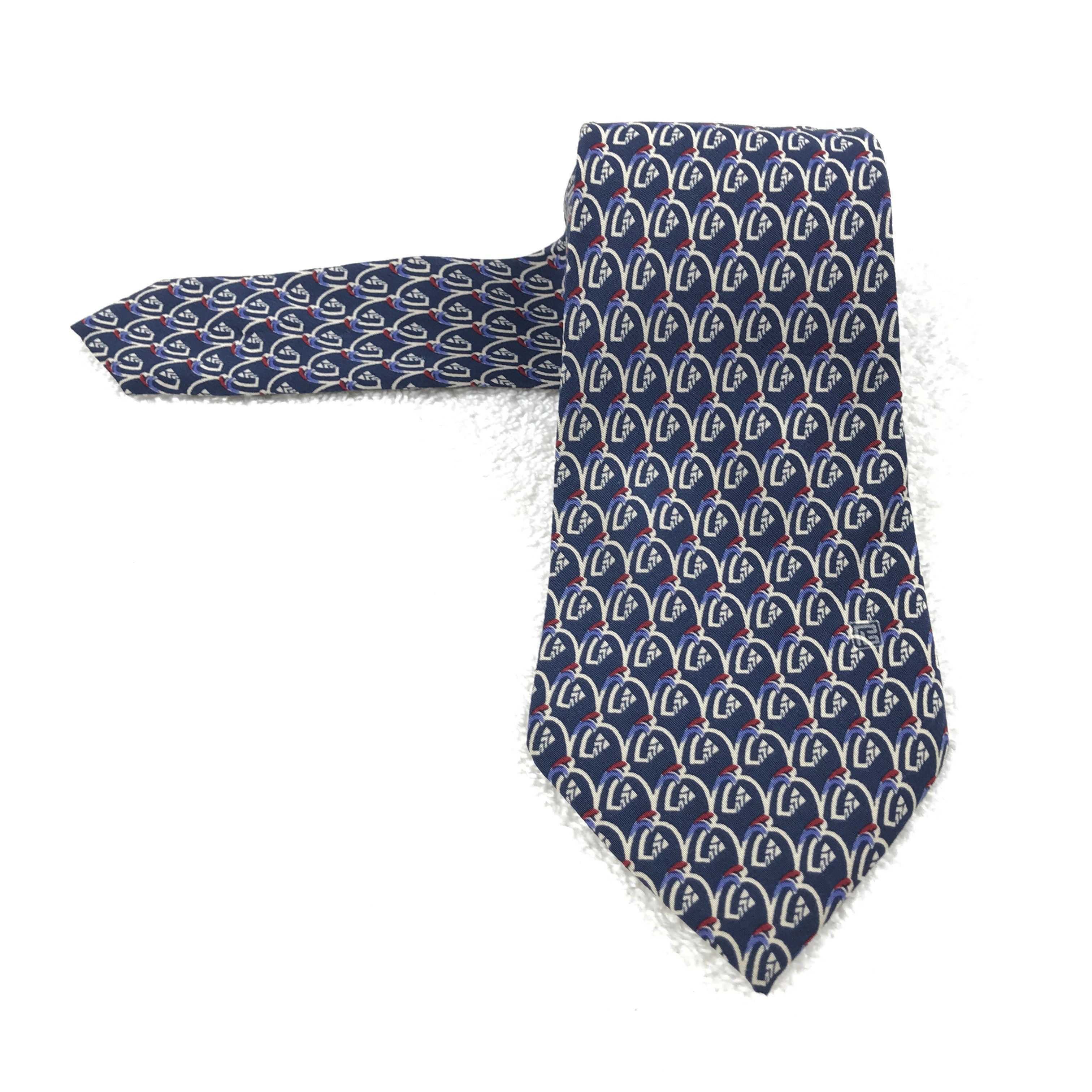 Designer × Pierre Balmain × Vintage Vintage Pierre Balmain Silk Necktie Size ONE SIZE - 1 Thumbnail