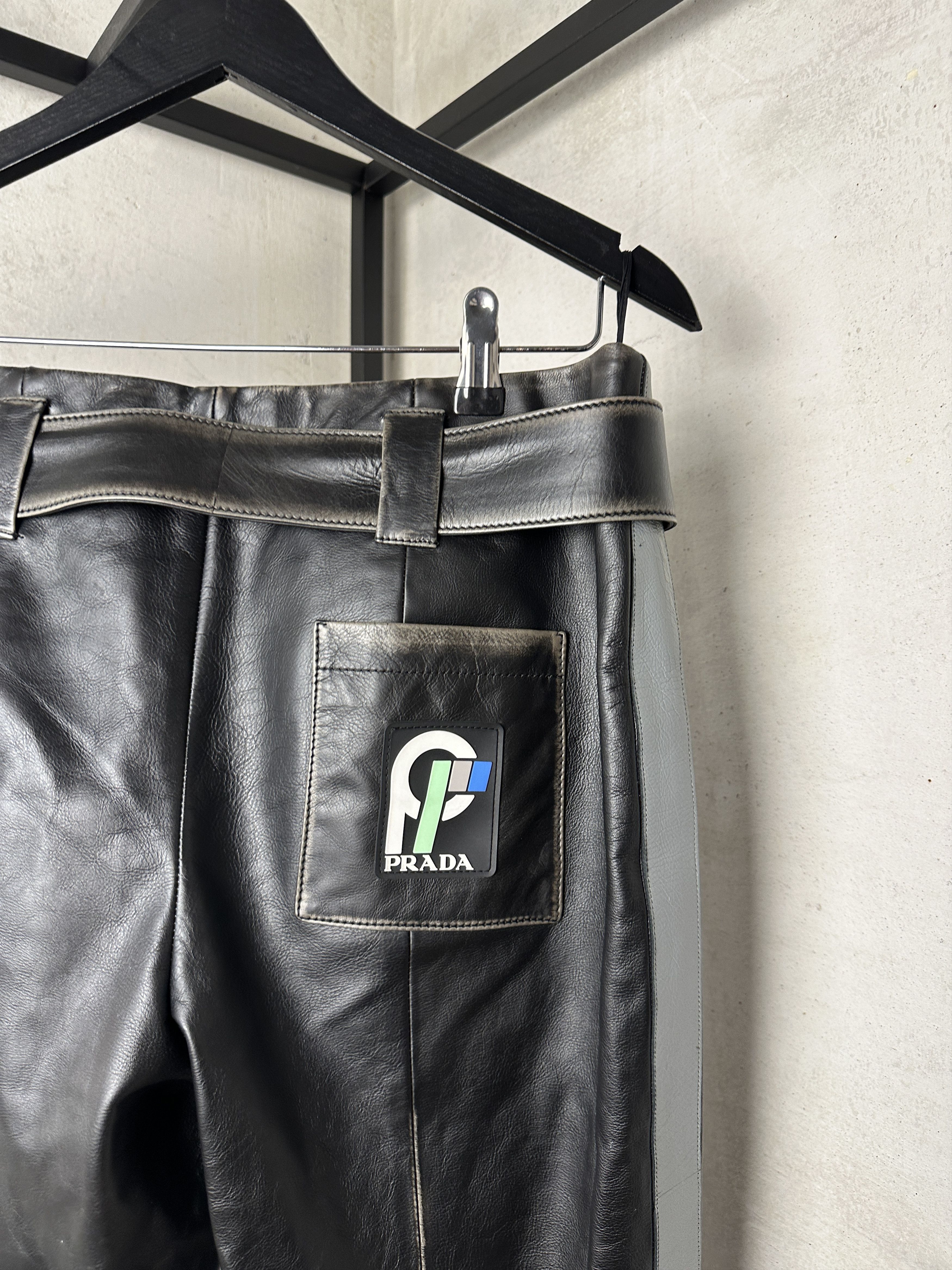 Prada Prada FW18 Leather Pants Size 28" / US 6 / IT 42 - 7 Thumbnail
