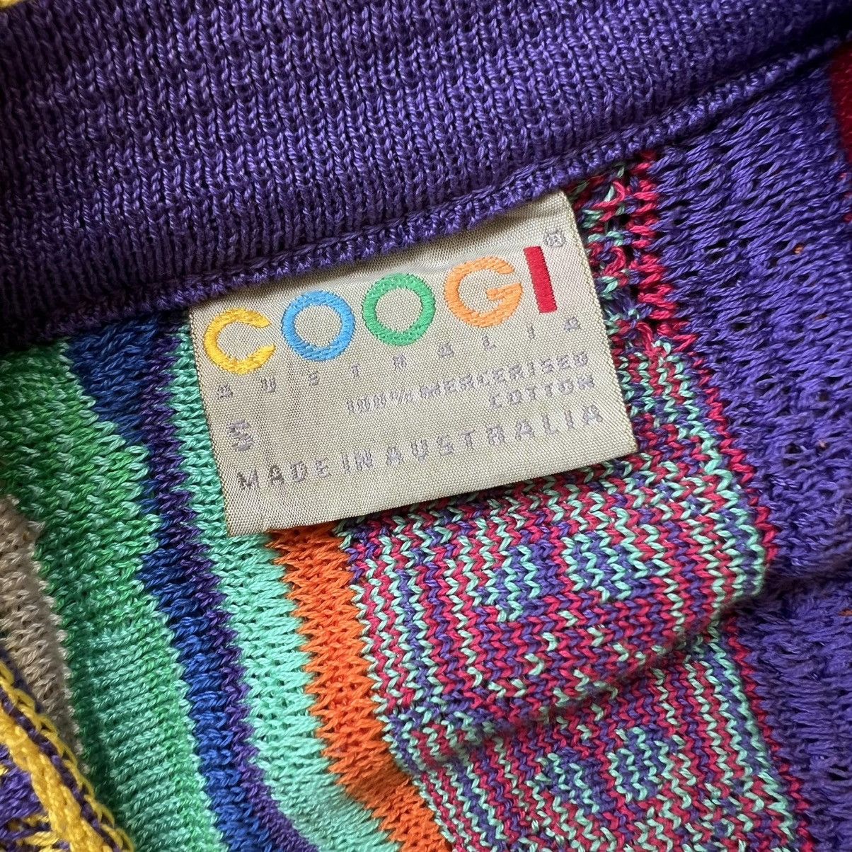 Coogi × Vintage Crazy Vintage Coogi 3D Cable Knit Sweater Size US S / EU 44-46 / 1 - 3 Thumbnail