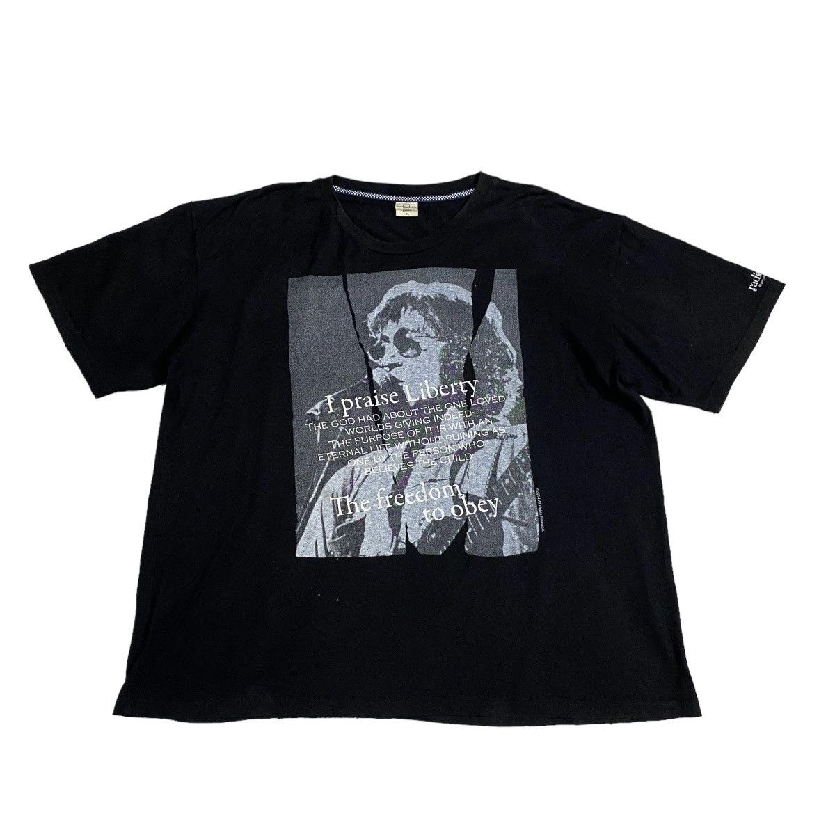 Band Tees John Lennon praise liberty the freedom to obey Size US L / EU 52-54 / 3 - 1 Thumbnail