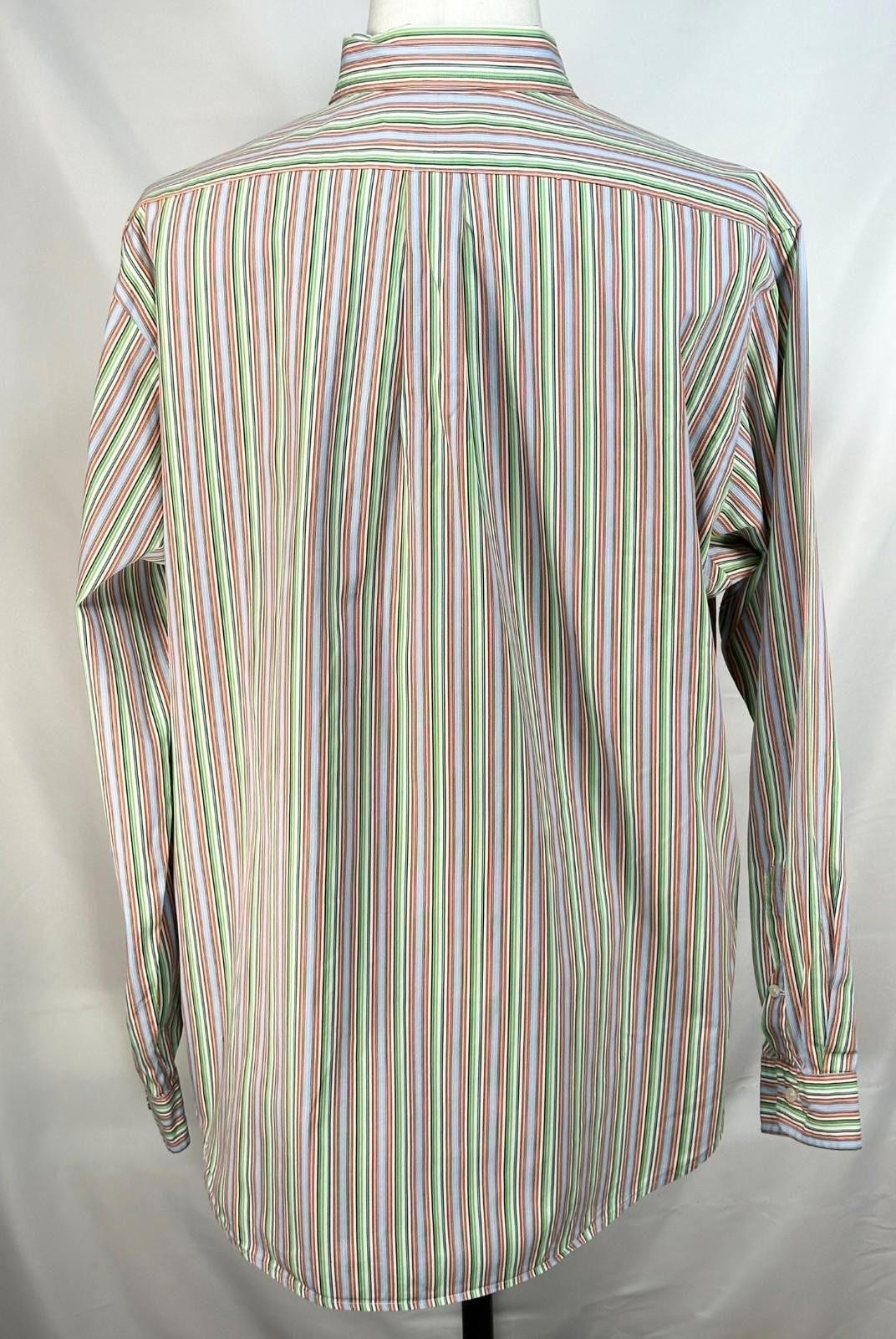 Lauren Ralph Lauren Ralph Lauren Classic Oxford Button Up Multicolored Mens XL Size US XL / EU 56 / 4 - 2 Thumbnail
