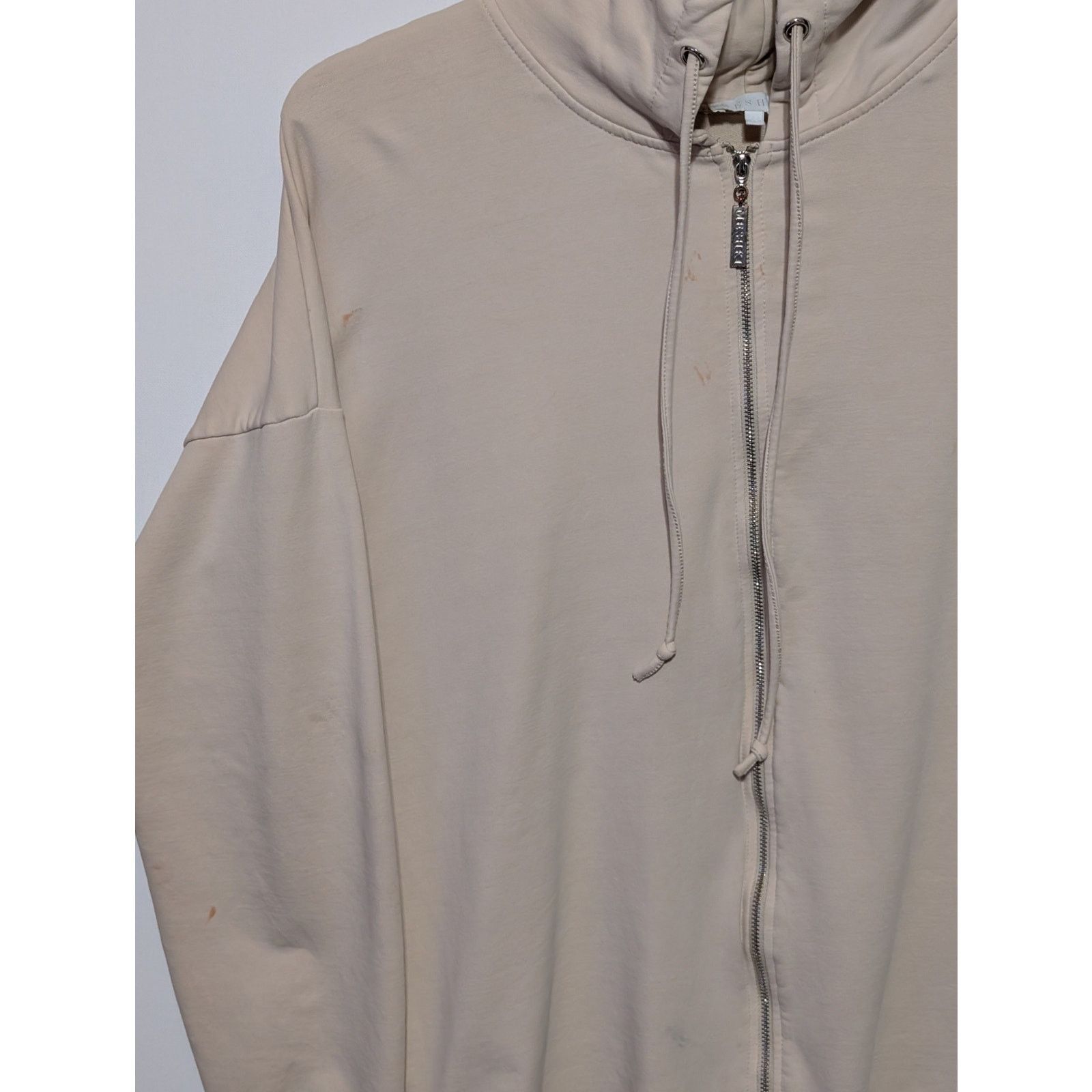 Other Meshki Oversized Zipper Beige Hoodie Jacket Women’s Size XS Size XS / US 0-2 / IT 36-38 - 4 Thumbnail