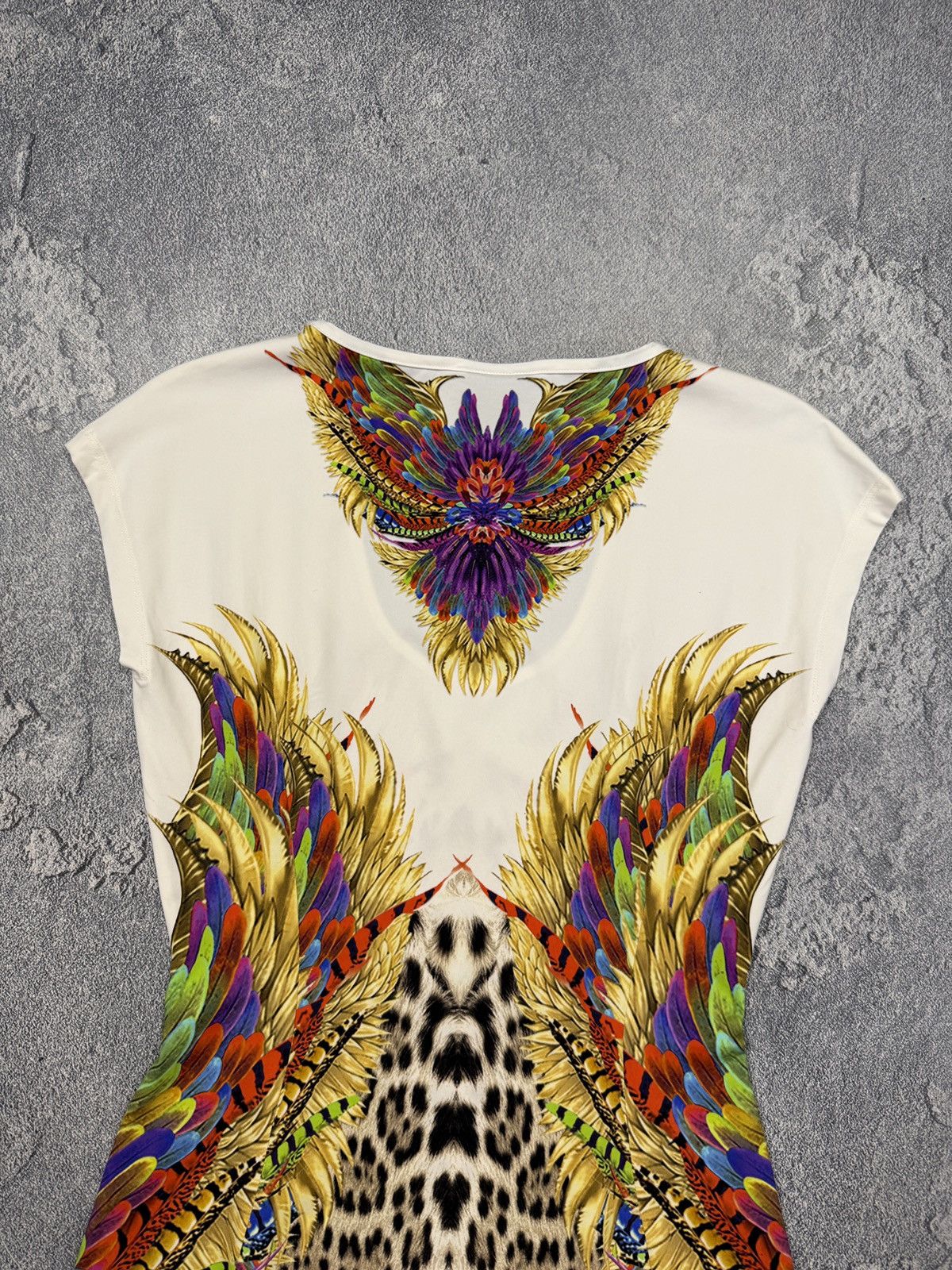 Just Cavalli Just Cavalli Vintage Printed Leopard Dress Size M / US 6-8 / IT 42-44 - 5 Thumbnail