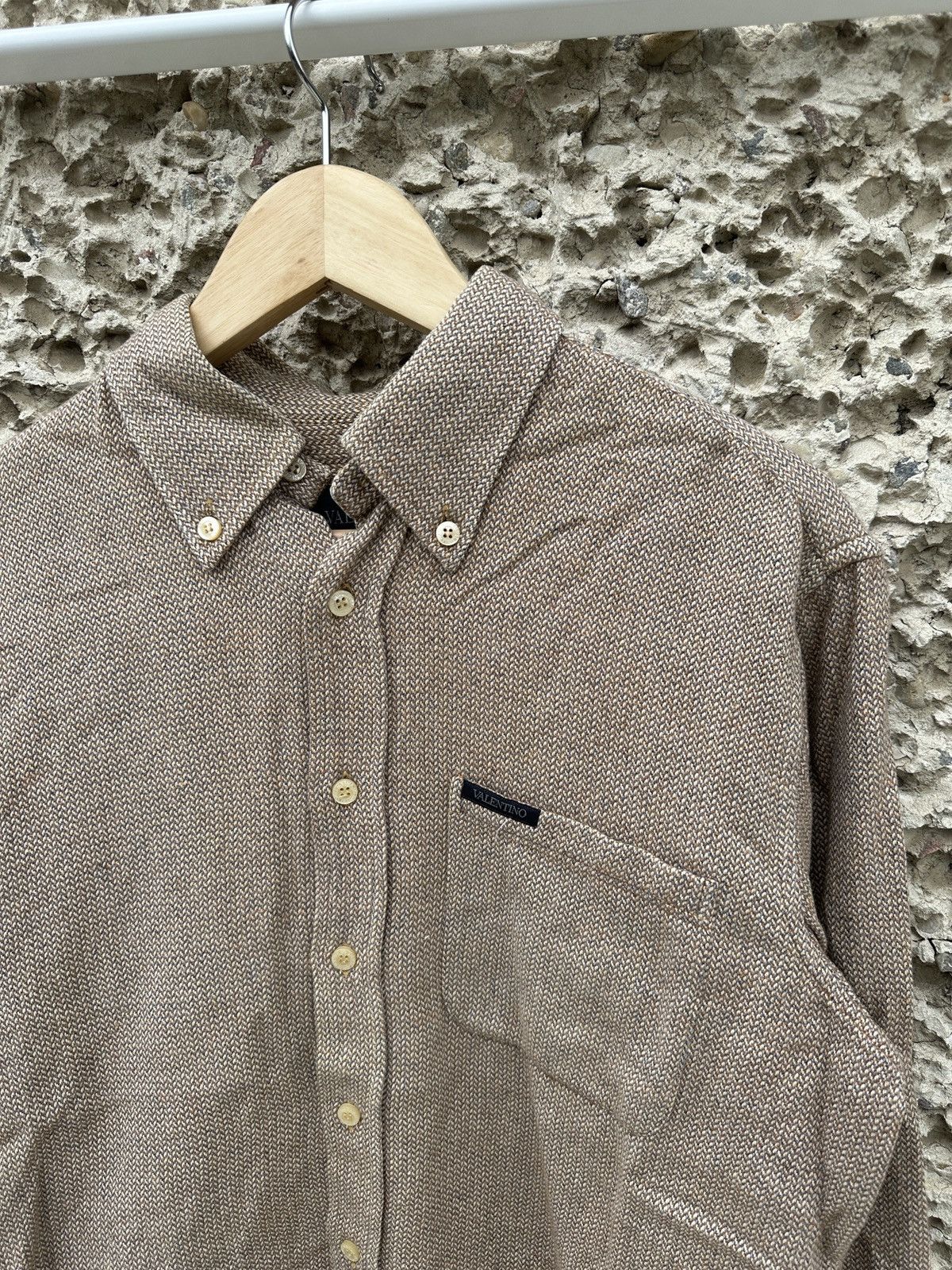 Valentino × Vintage Vintage 90s Valentino jeans shirt Size US M / EU 48-50 / 2 - 2 Thumbnail