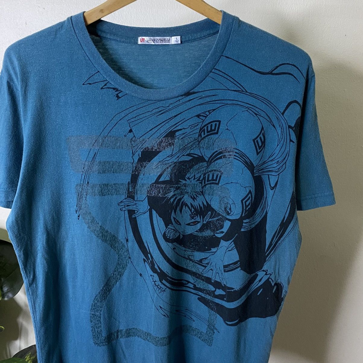 Uniqlo Vintage Naruto Shippuden Gaara Anime Manga Series T Shirt Size US M / EU 48-50 / 2 - 2 Thumbnail