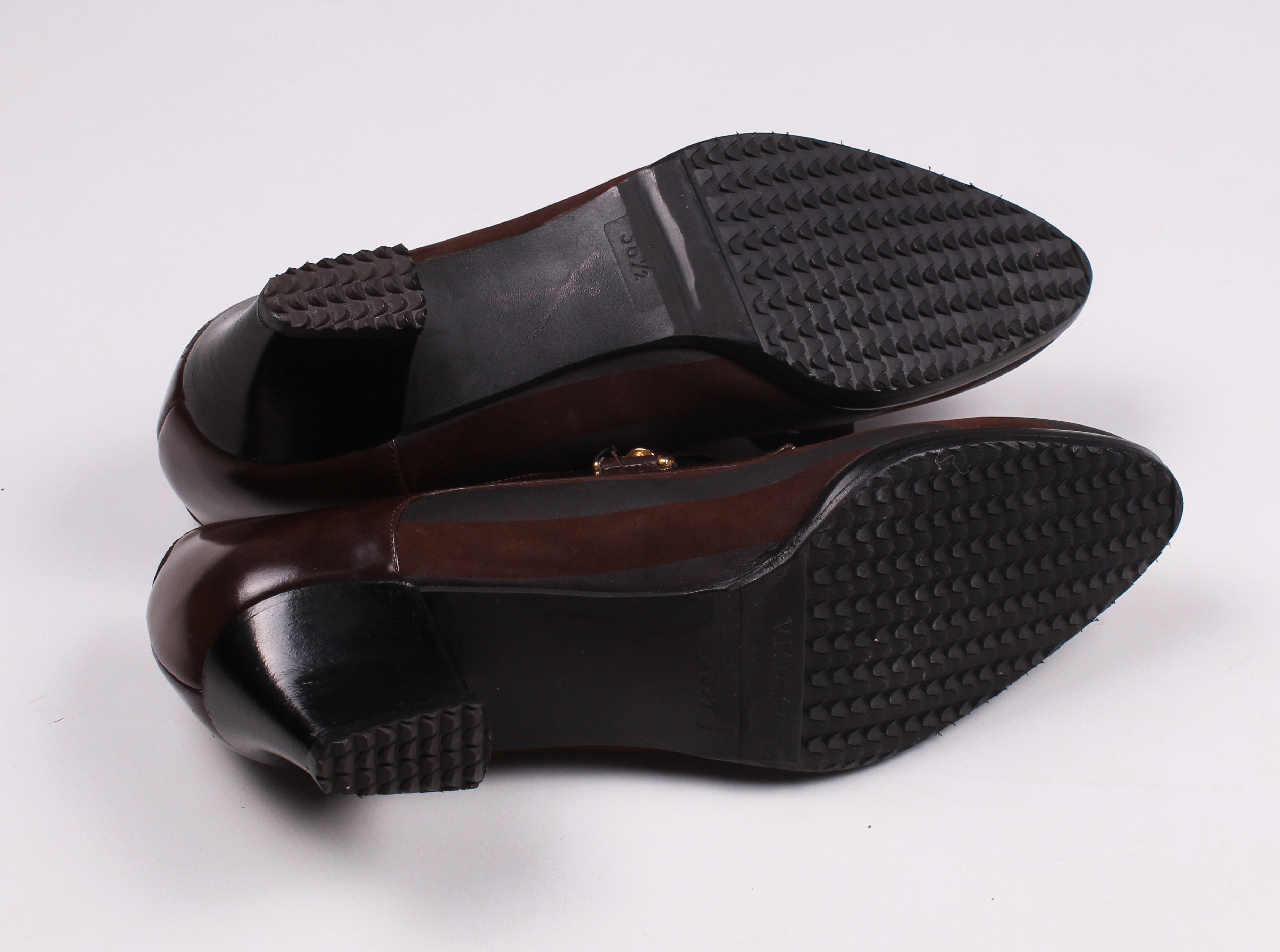 Bally × Vintage Vintage Bally 70's Striped Hells Pumps Size US 6.5 / IT 36.5 - 7 Thumbnail