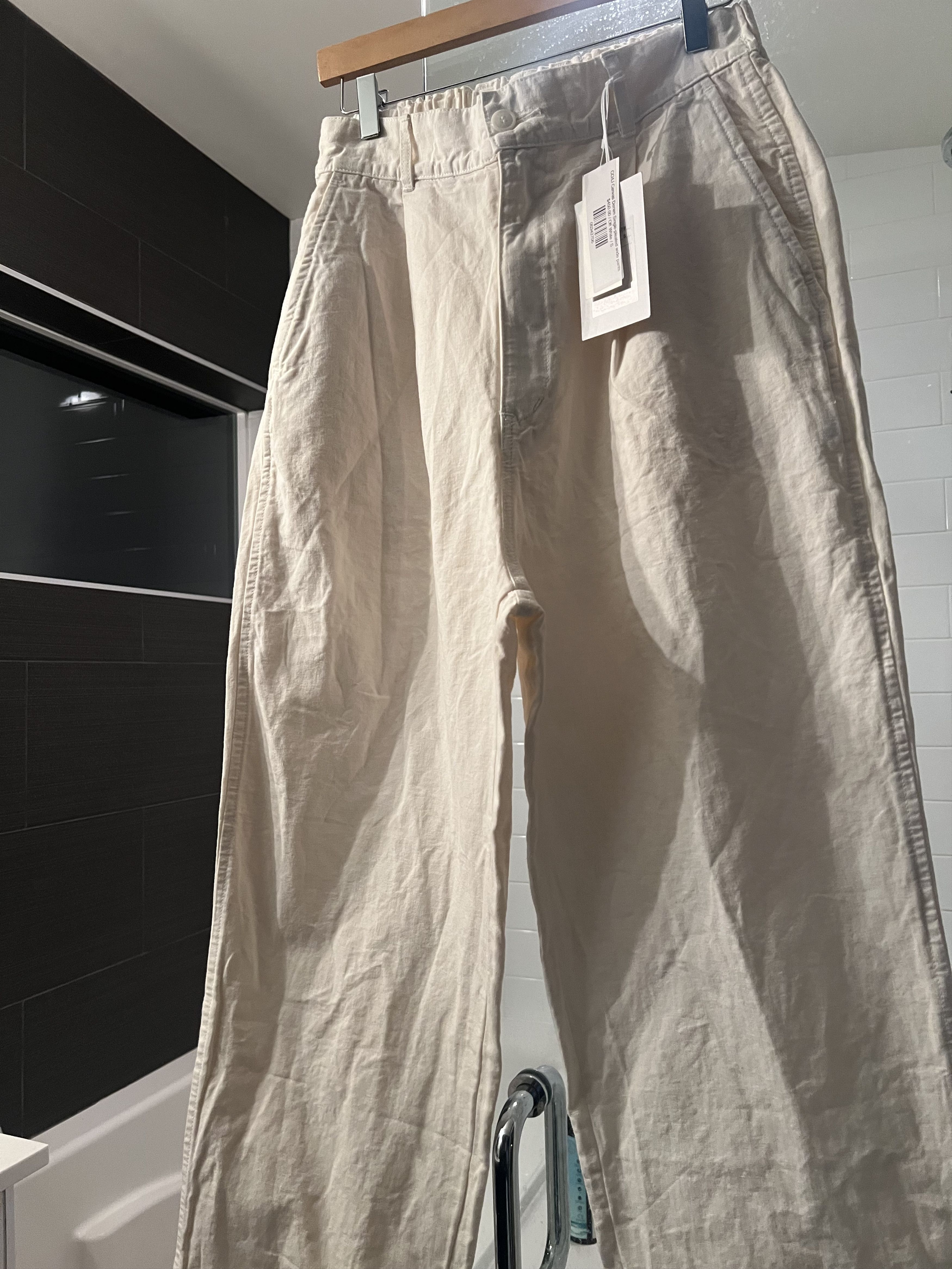 Sage De Cret Sage de grey canvas denim wide pants Size US 30 / EU 46 - 6 Thumbnail