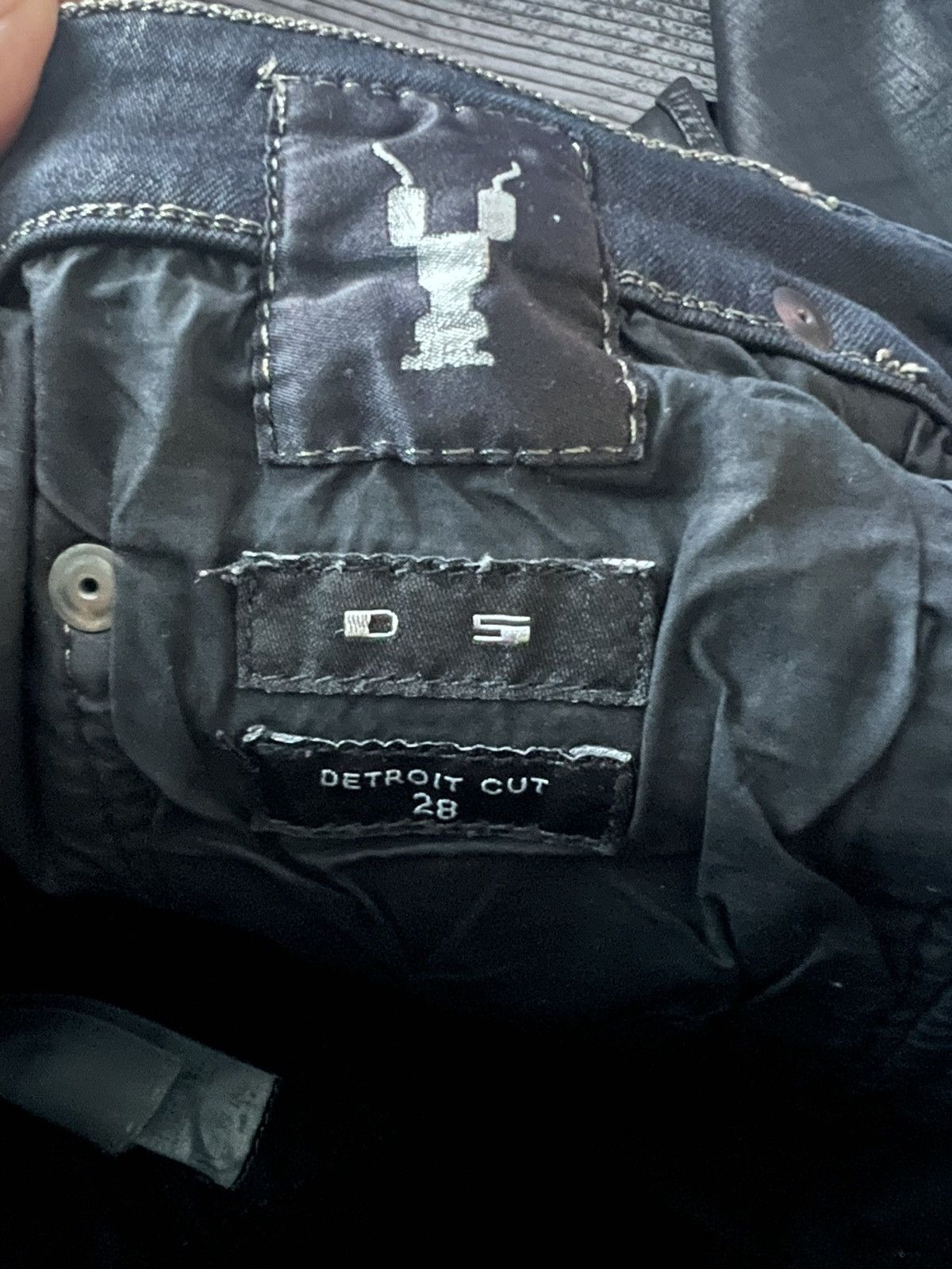 Rick Owens 2018 Black Wax Detroit jeans Size US 28 / EU 44 - 8 Thumbnail