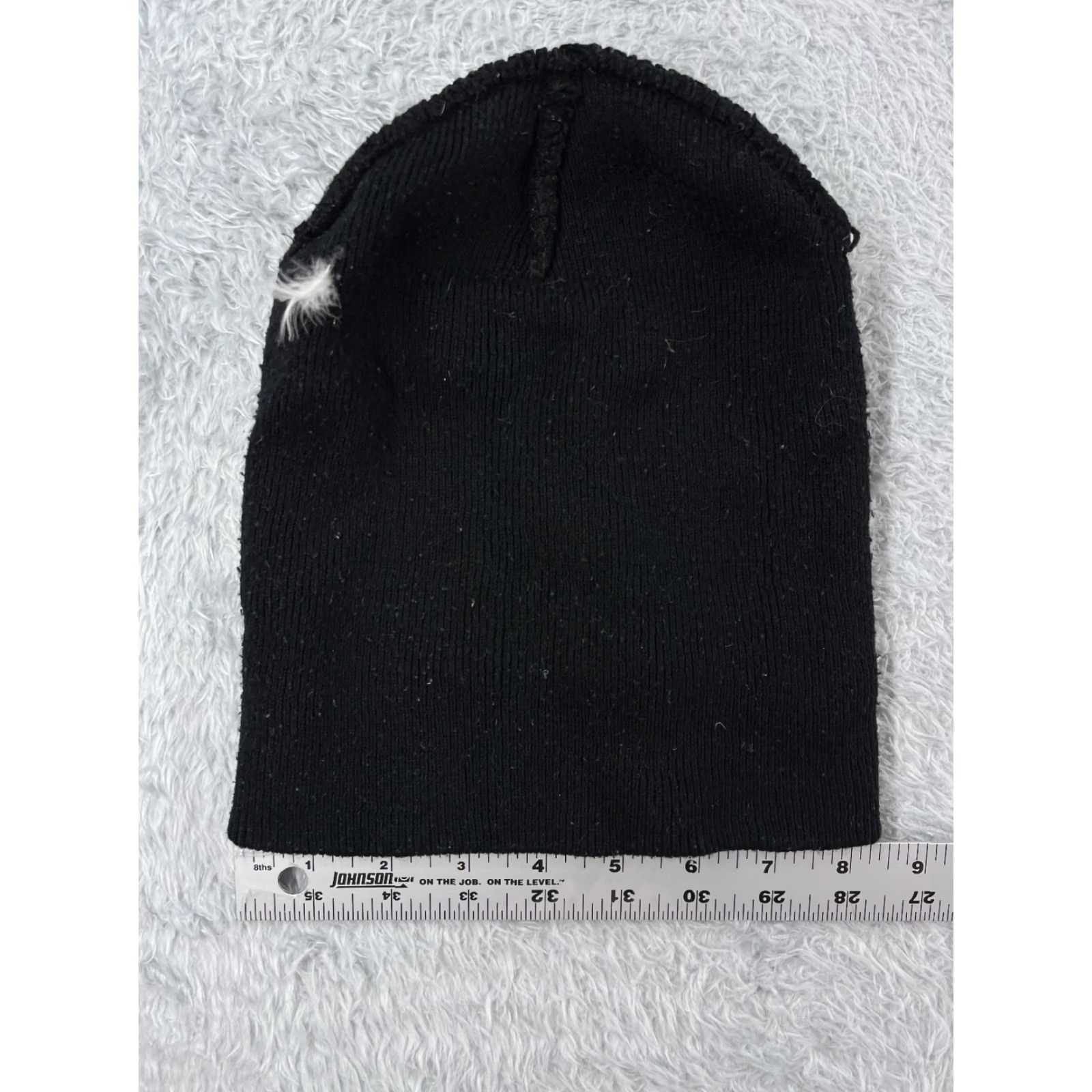 Vintage Rydell Beanie Embroidered Cars Adult One Size Black Knit 100% Acrylic Size ONE SIZE - 6 Thumbnail
