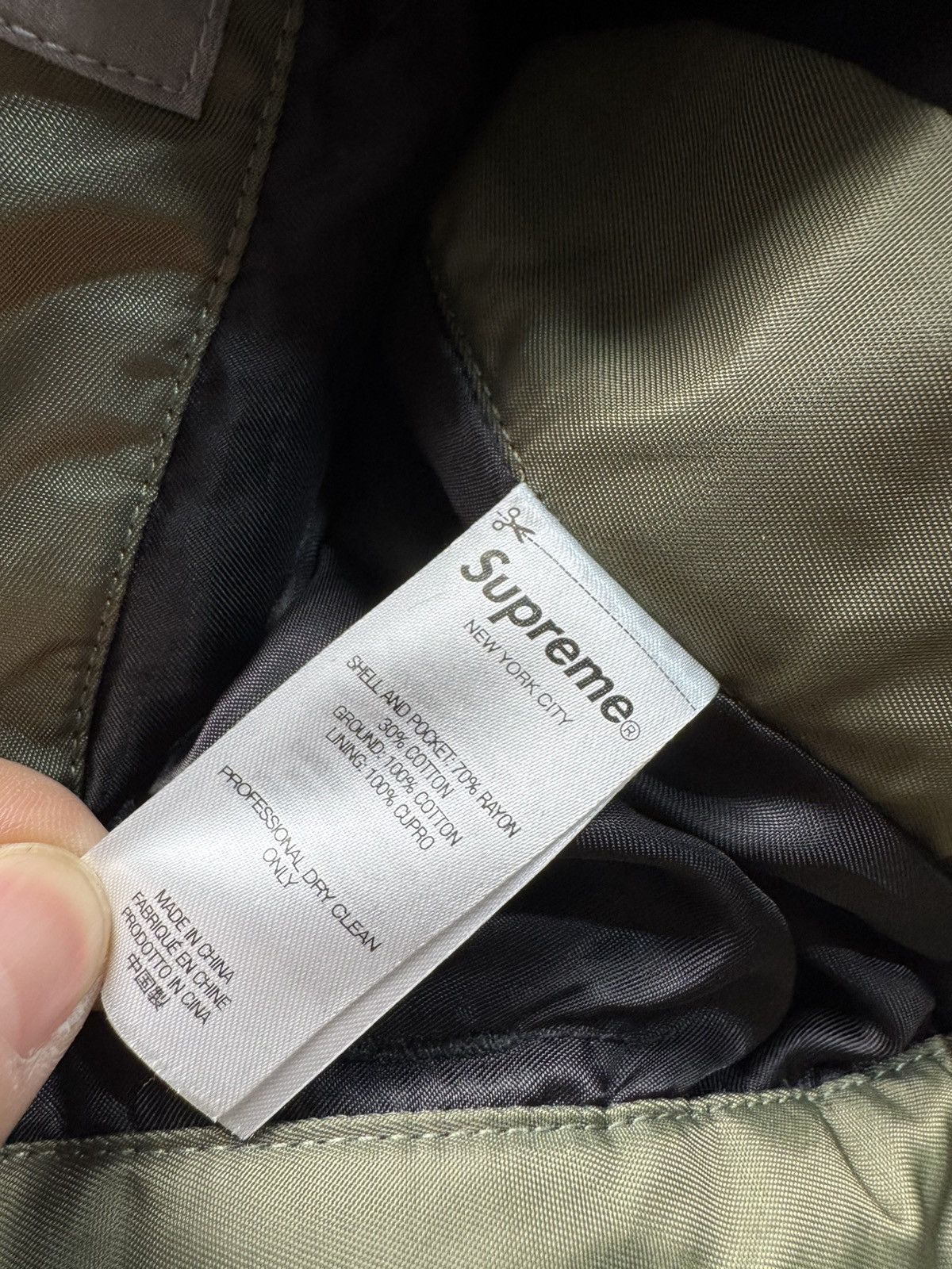 Supreme × Yohji Yamamoto Faux fur cargo pant S Size US 30 / EU 46 - 5 Thumbnail