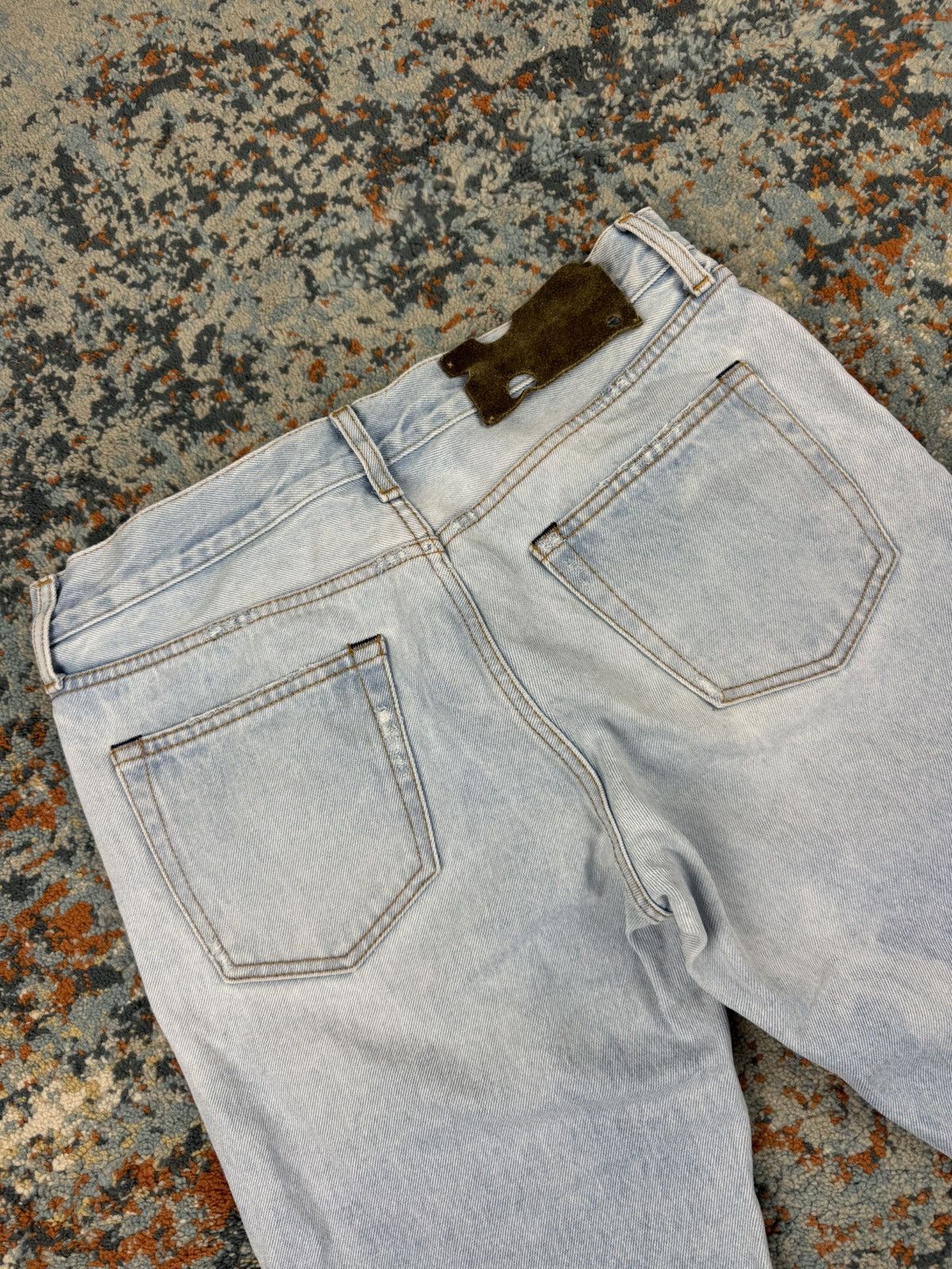 Off-White Off-White corp distress skinny light washed denim Size US 32 / EU 48 - 6 Thumbnail