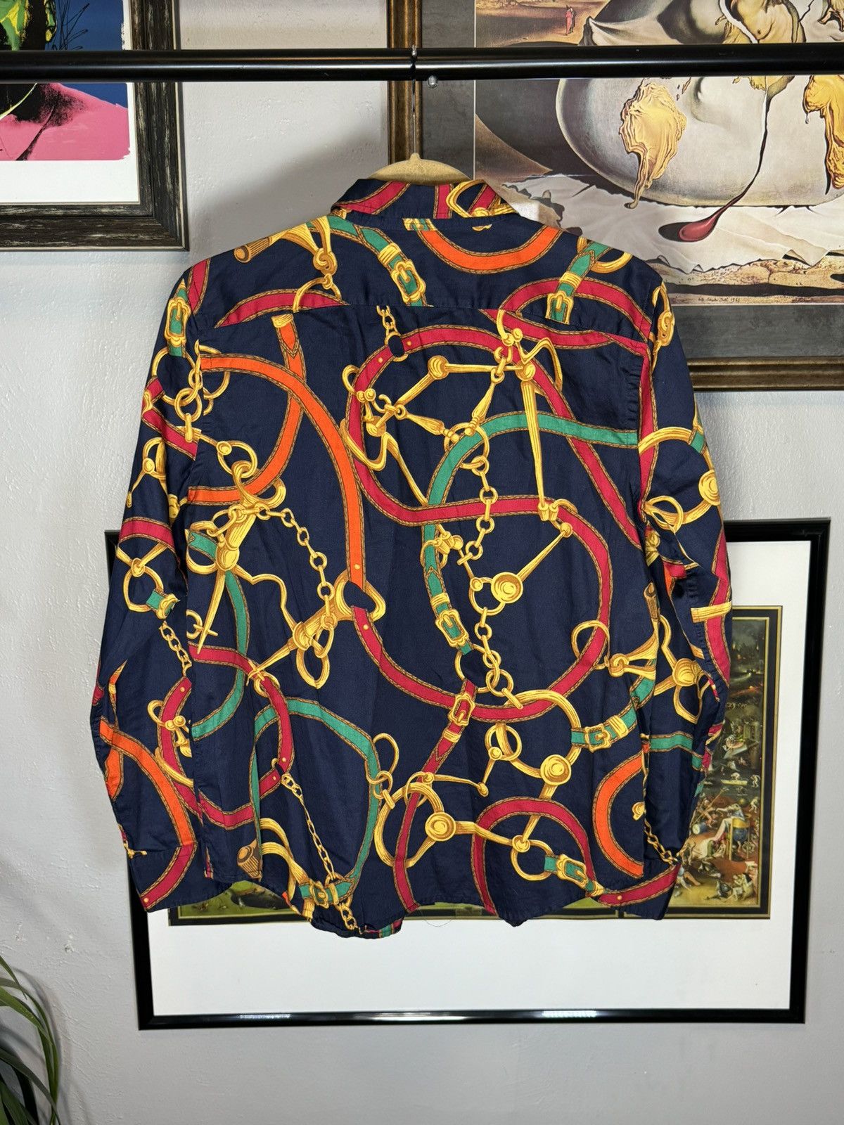 Lauren Ralph Lauren Ralph Lauren Polo Western Shirt Equestrian Horses Large Size L / US 10 / IT 46 - 2 Thumbnail