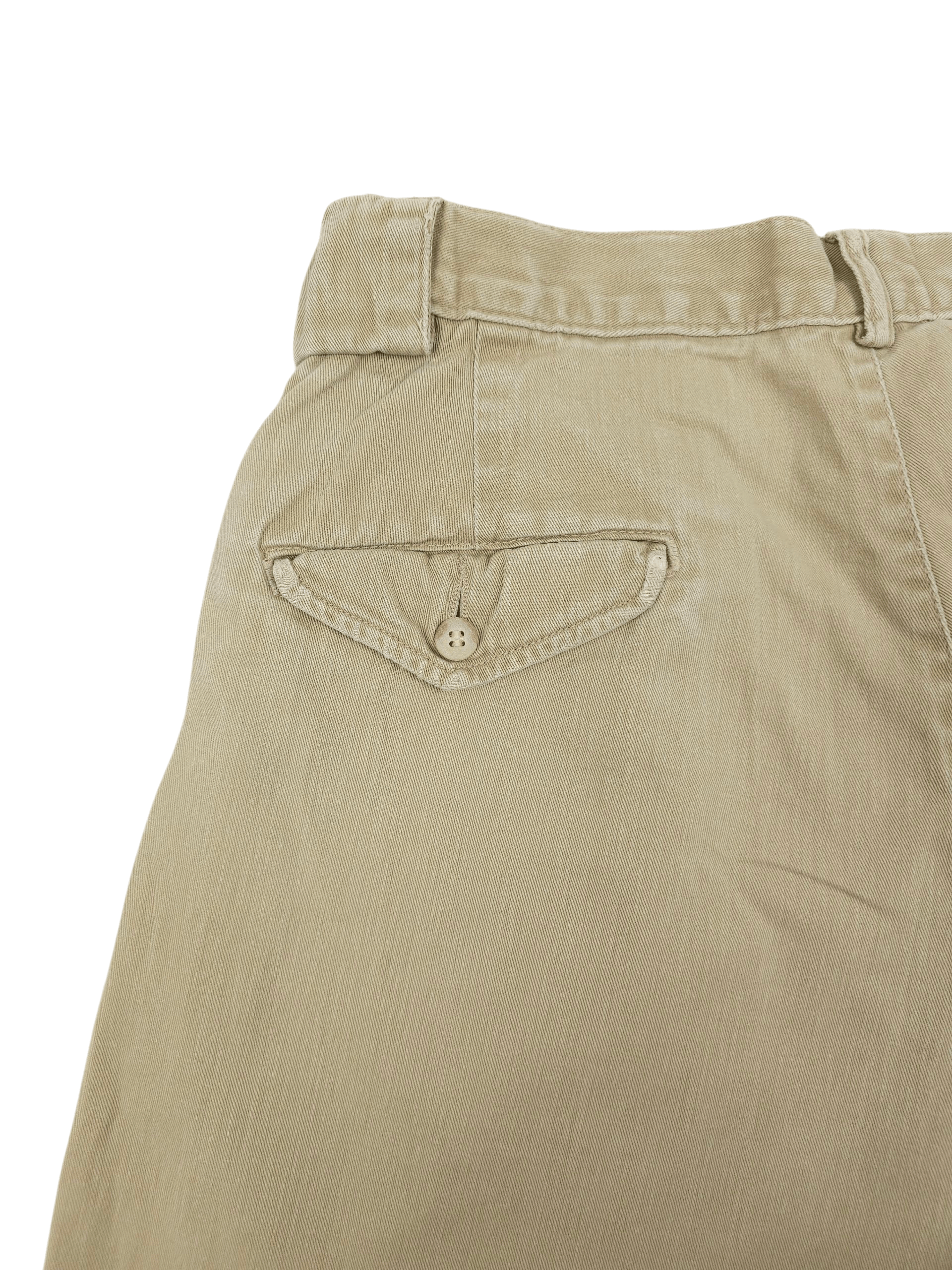 Polo Ralph Lauren 💎 Vintage Ralph Lauren Distressed Chino Baggy Trousers 90s Size US 32 / EU 48 - 8 Thumbnail