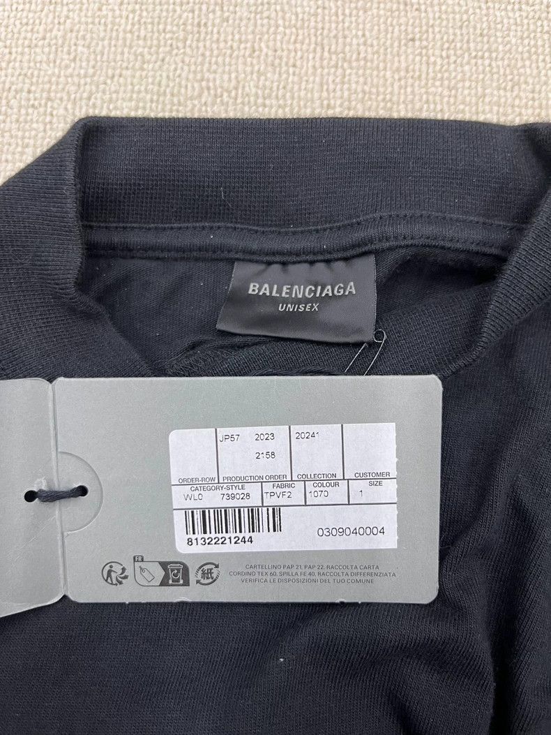 Balenciaga Balenciaga size 1 Phantom Overlap 3 B logo do old short sle Size US XS / EU 42 / 0 - 4 Thumbnail