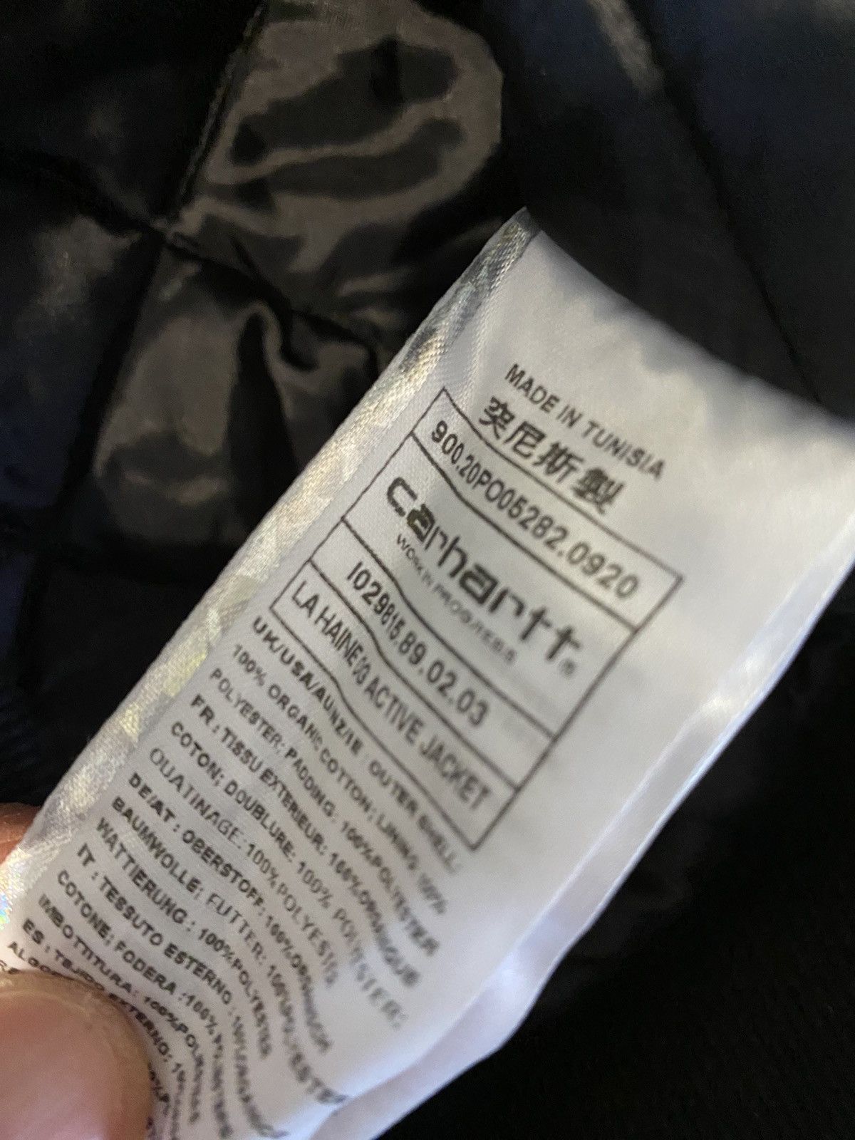 Carhartt Wip OG Active Jacket Carhartt Wip x La Haine size M new with tag Size US M / EU 48-50 / 2 - 14 Thumbnail