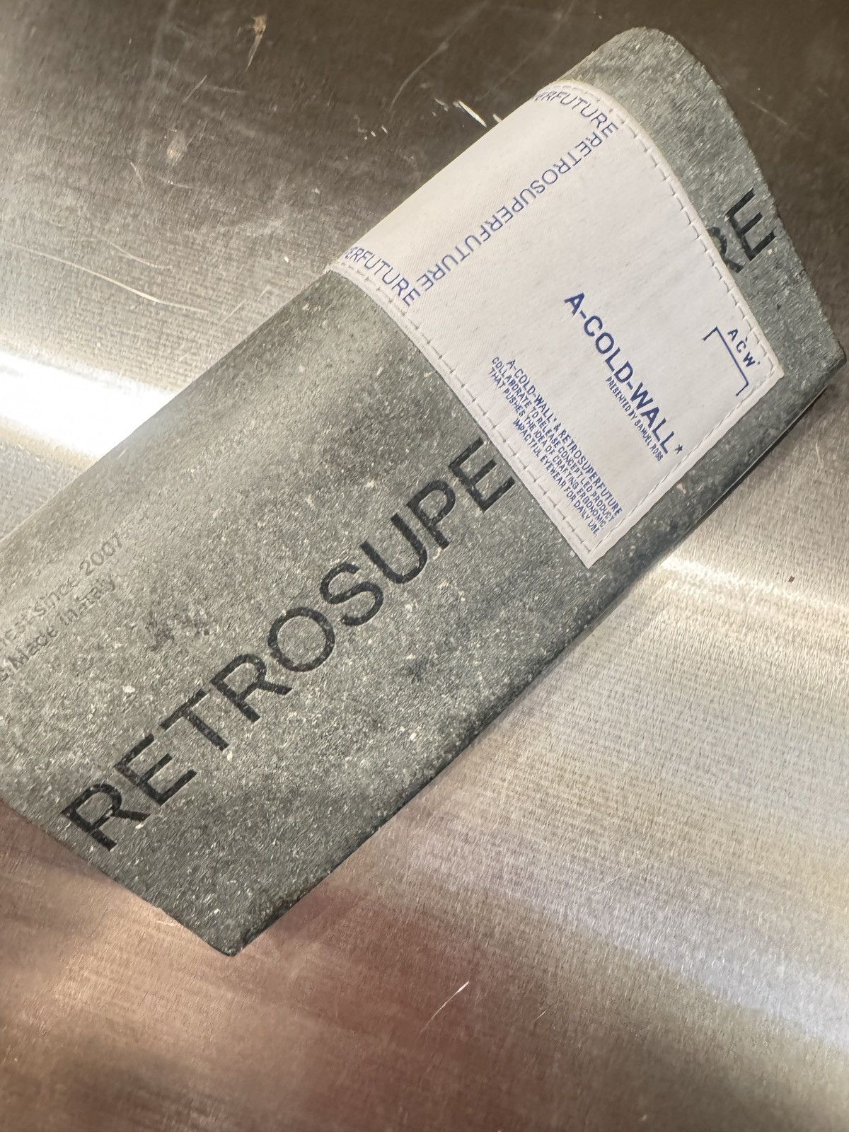 Retrosuperfuture RETROSUPERFUTURE - A COLD WALL white marble sunglases Size ONE SIZE - 5 Thumbnail