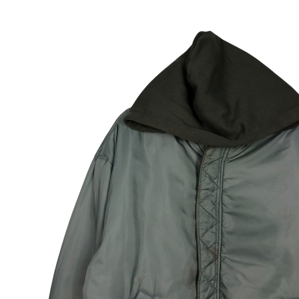Alpha Industries 🔥VINTAGE REVERSIBLE BOMBER JACKET ALPHA INDUSTRIES BIG LOGO Size US L / EU 52-54 / 3 - 8 Thumbnail