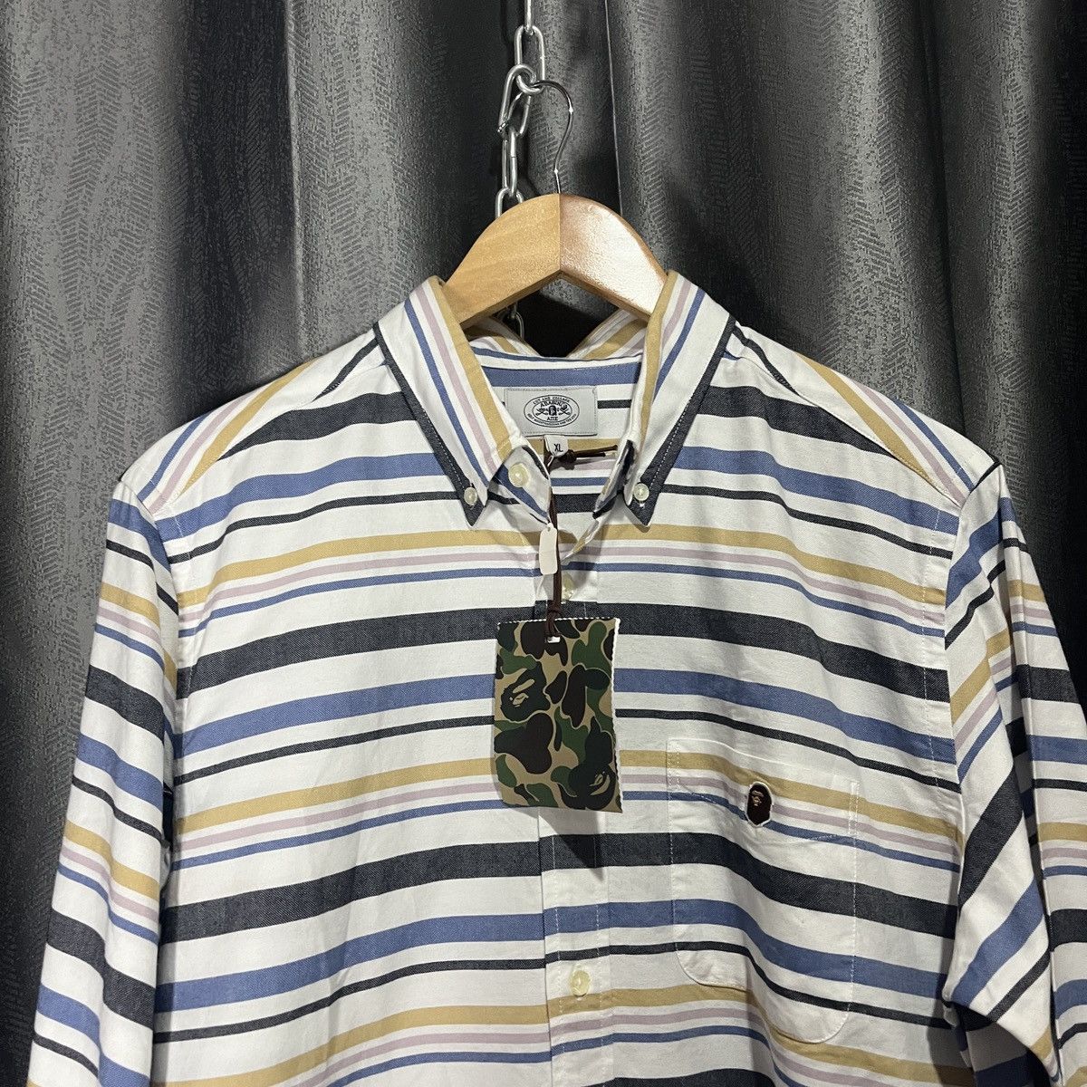 Bape BRAND NEW BAPE LONGSLEEVE SHIRT Size US XL / EU 56 / 4 - 3 Thumbnail