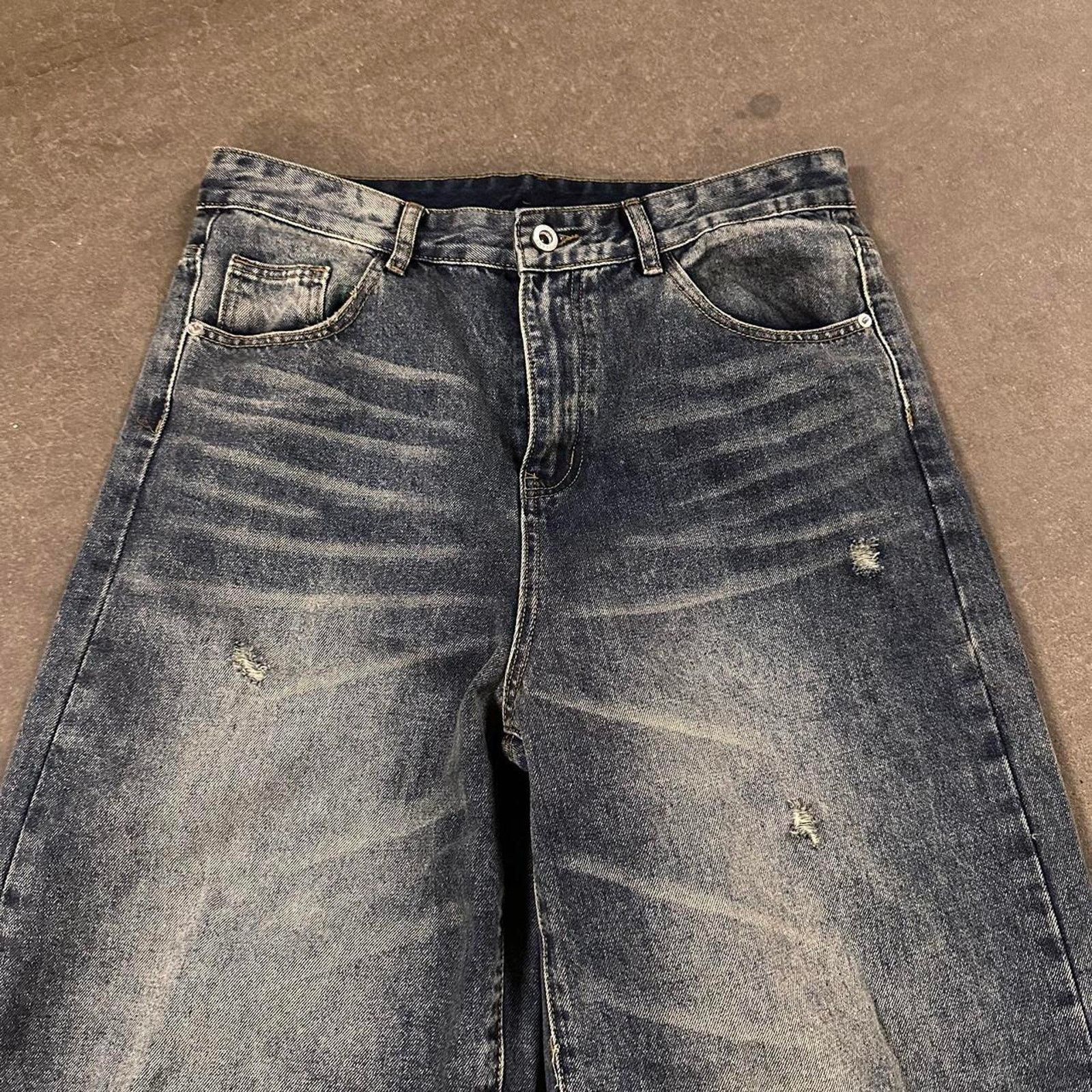 Other Distressed Blue Vintage baggy y2k Denim WAIST 30 Size US 30 / EU 46 - 3 Thumbnail
