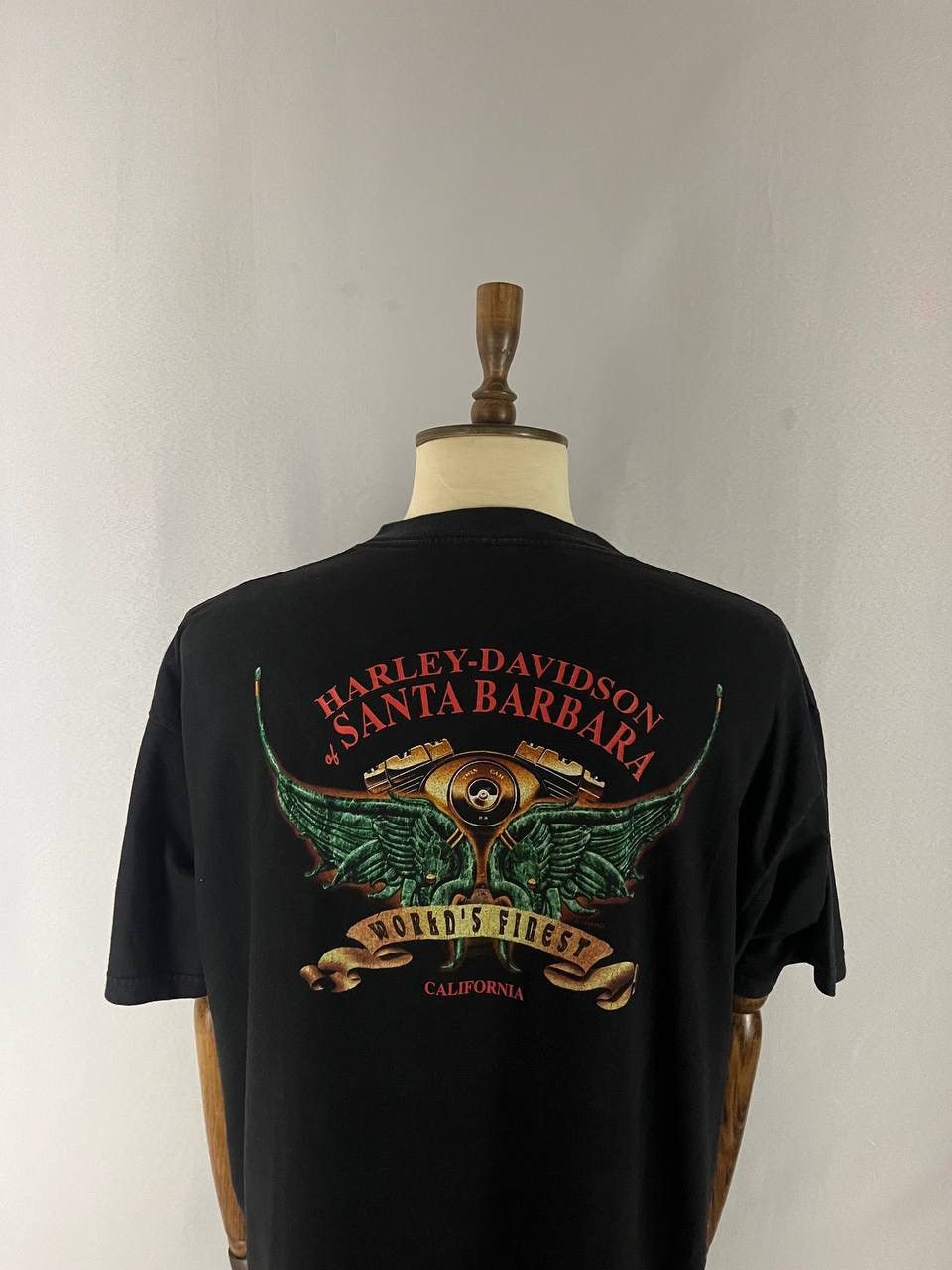 Harley Davidson Harley Davidson Tee T Shirt Vintage Black 1999 Size US XXL / EU 58 / 5 - 9 Thumbnail
