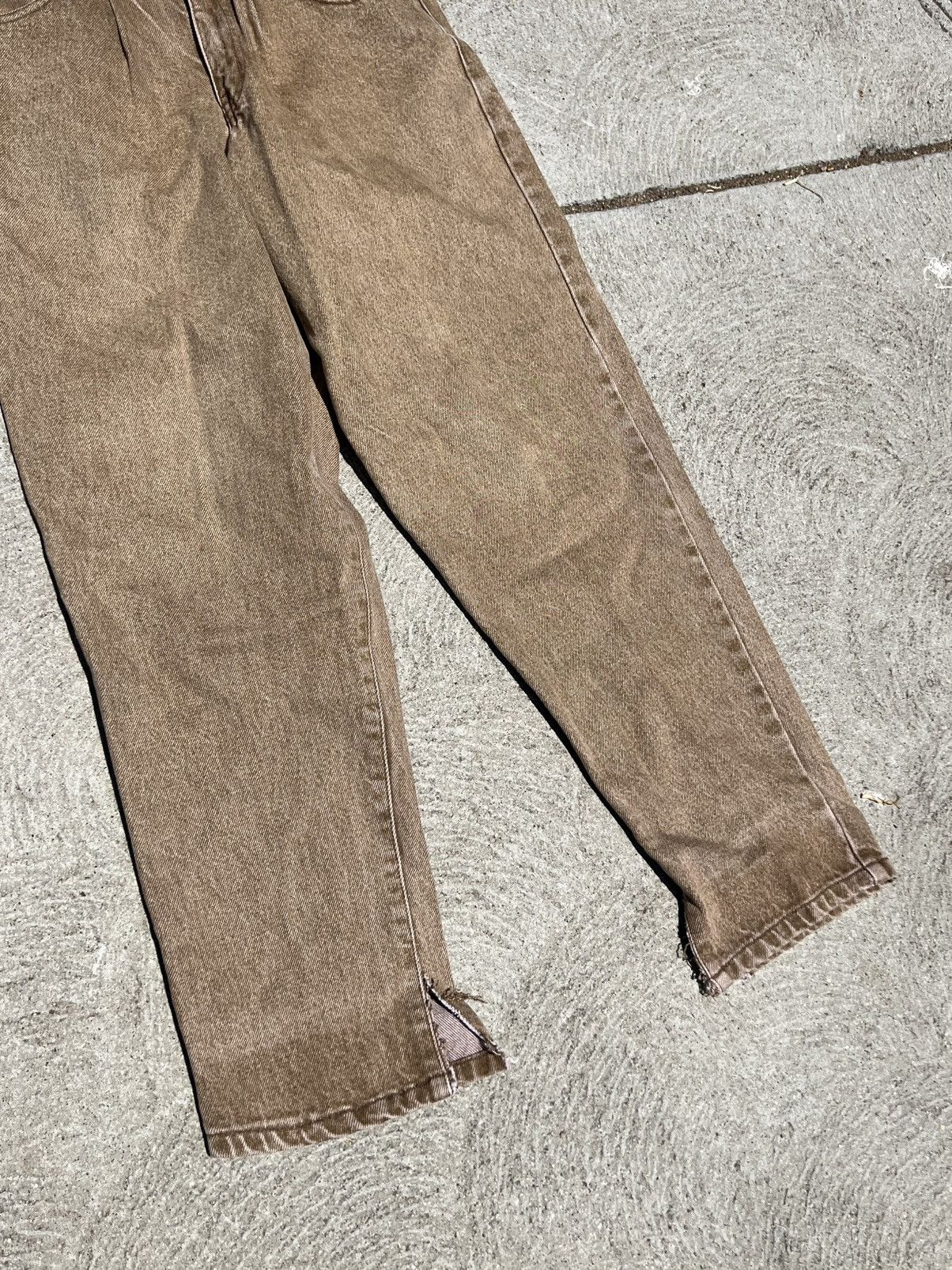 Vintage 90’s 2000’s Y2K VTG Vintage Anchor Blue Workwear Denim Jeans Size 29" - 5 Thumbnail