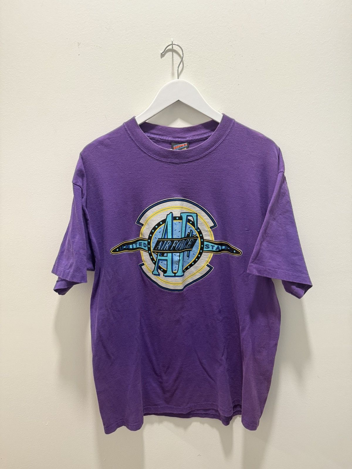 Vintage VTG USA AIR FORCE TEE Size US XL / EU 56 / 4 - 1 Thumbnail