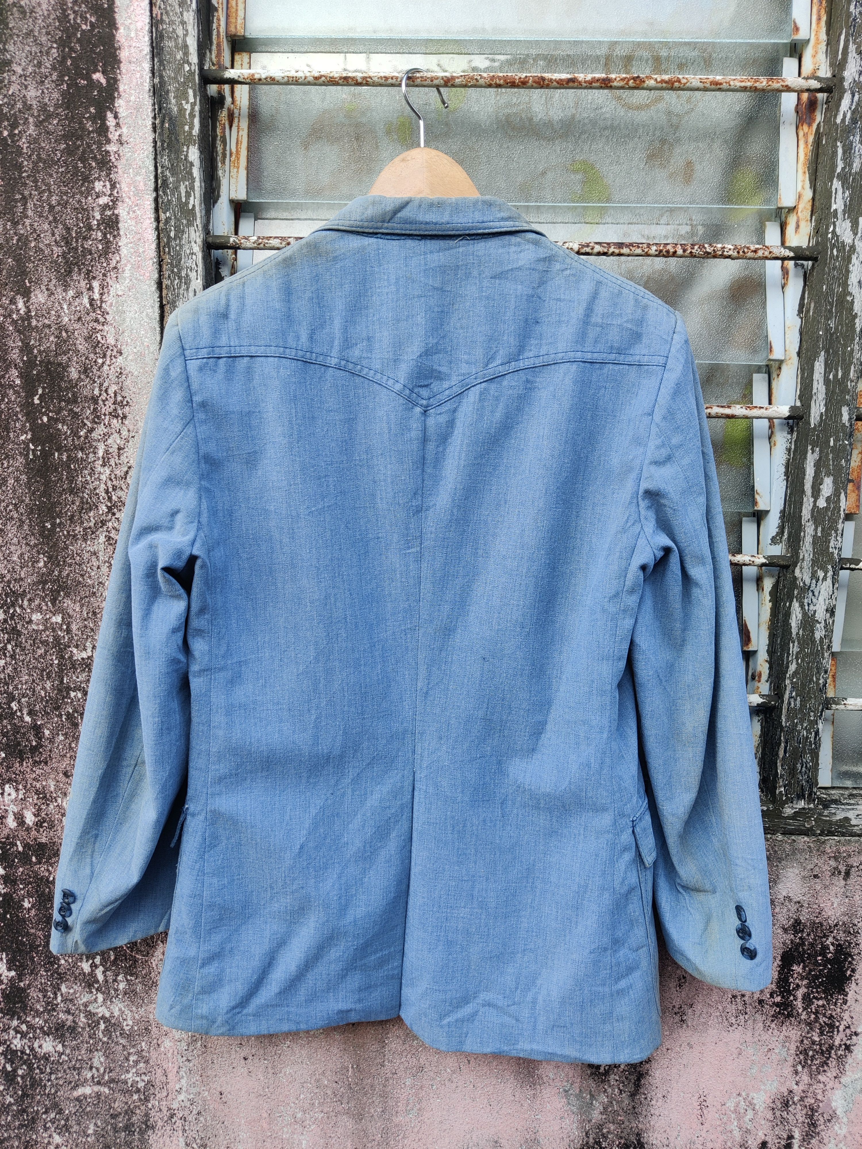 Lee Vintage Sun Faded Archive Lee Denim Coat Jacket Size US M / EU 48-50 / 2 - 5 Thumbnail