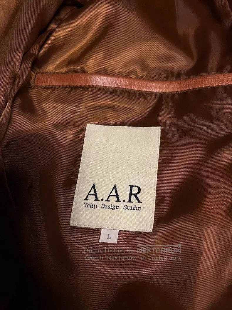 Yohji Yamamoto Yohji Yamamoto Leather Jacket. Size US L / EU 52-54 / 3 - 5 Thumbnail