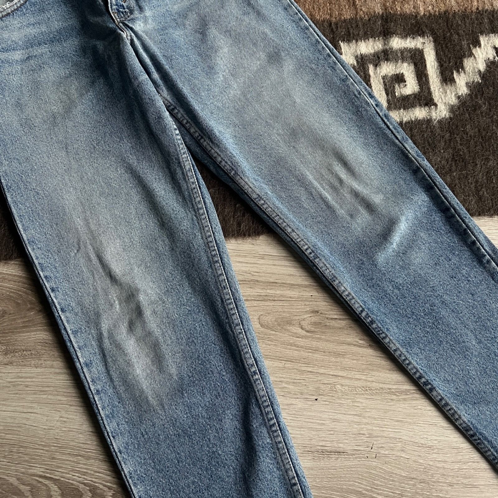 Levi's Levi's 550 Vintage USA Made Light Blue Denim Jeans 9803AC Size US 29 - 8 Thumbnail