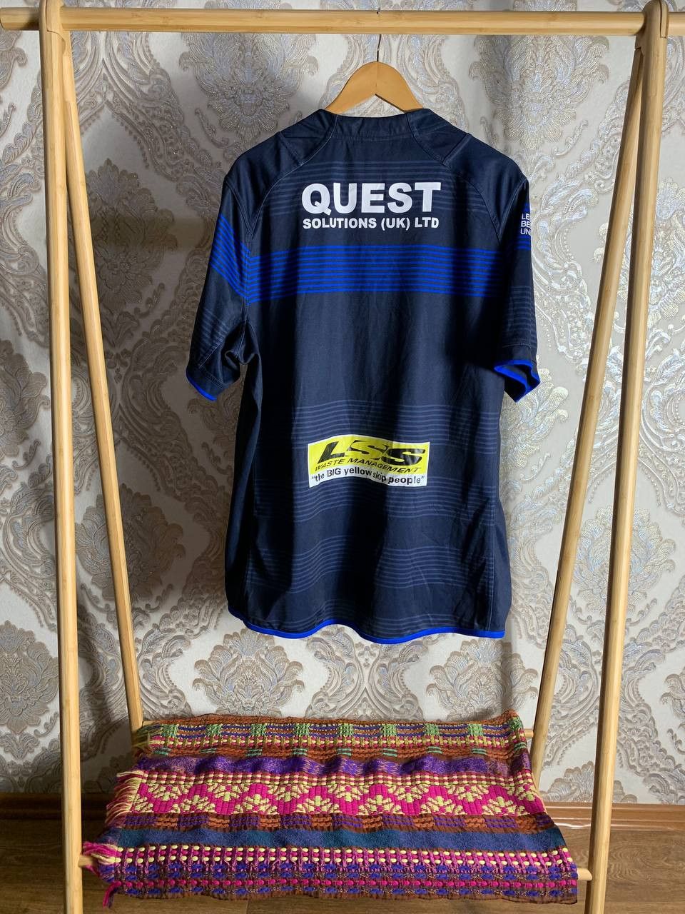 Canterbury of New Zealand Vintage Leeds Rhinos Retro Rugby Jersey Bloke Y2K 90s Size US XXL / EU 58 / 5 - 10 Thumbnail