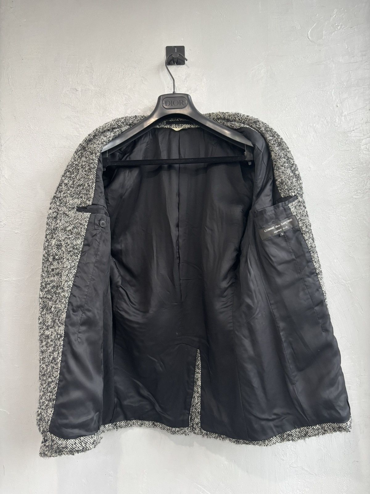 Comme des Garcons Homme Plus Comme Des Garcons Homme Plus FW2012 tweed sport jacket Size 48R - 8 Thumbnail