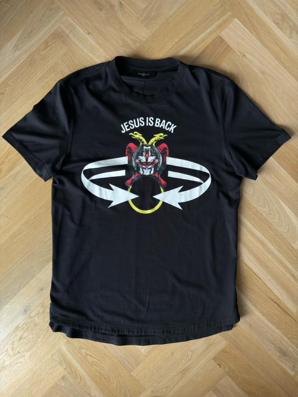 Givenchy × Riccardo Tisci Givenchy Jesus Is Lord Tshirt | Grailed