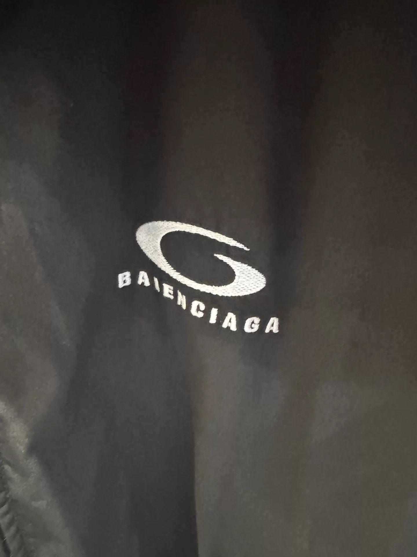 Balenciaga Balenciaga 25 High Collar Jacket Black Ring Logo Size XXS / US 00 / IT 34 - 3 Thumbnail