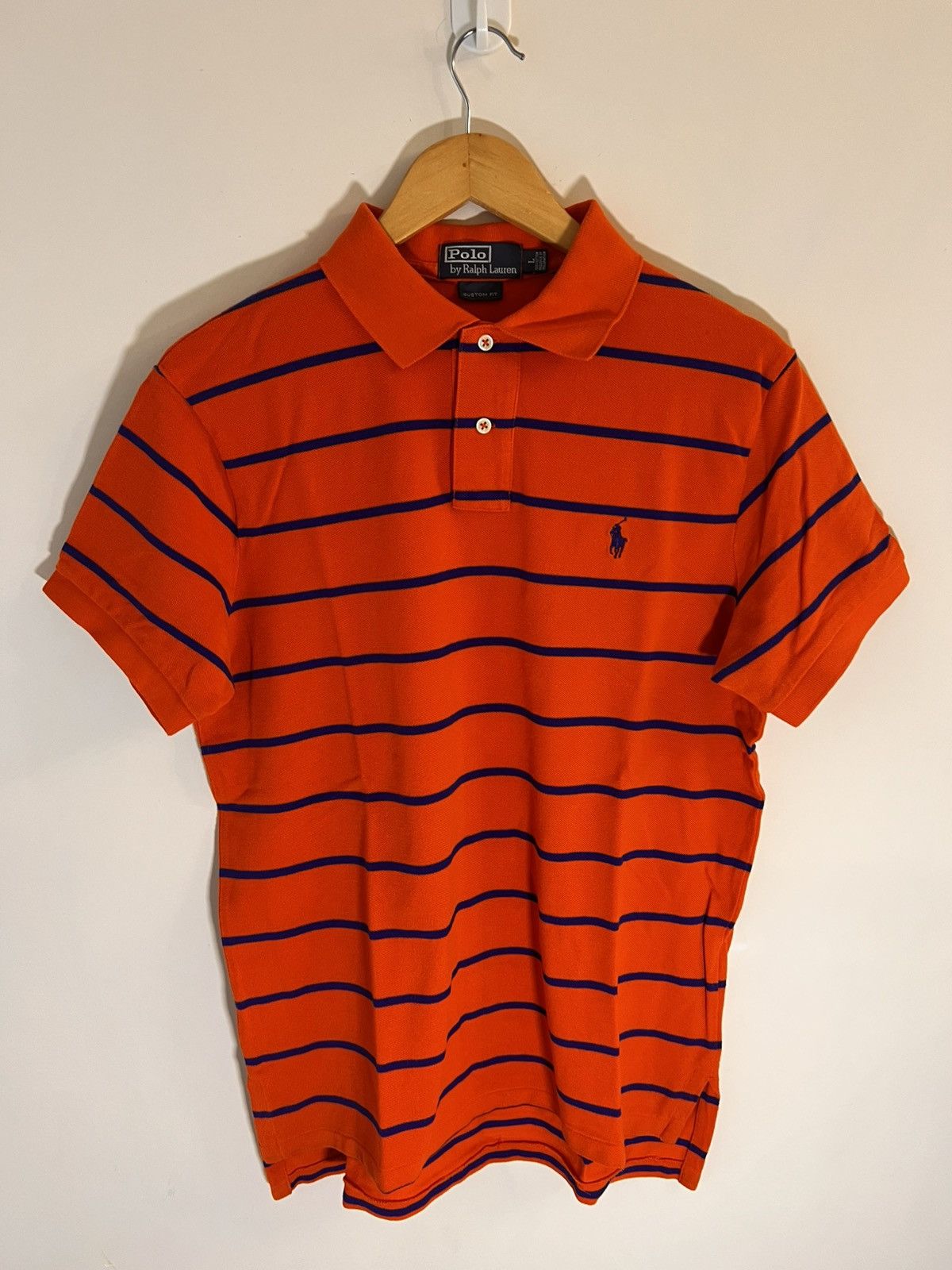 Polo Ralph Lauren Polo Ralph Lauren Striped Polo Size US L / EU 52-54 / 3 - 1 Thumbnail
