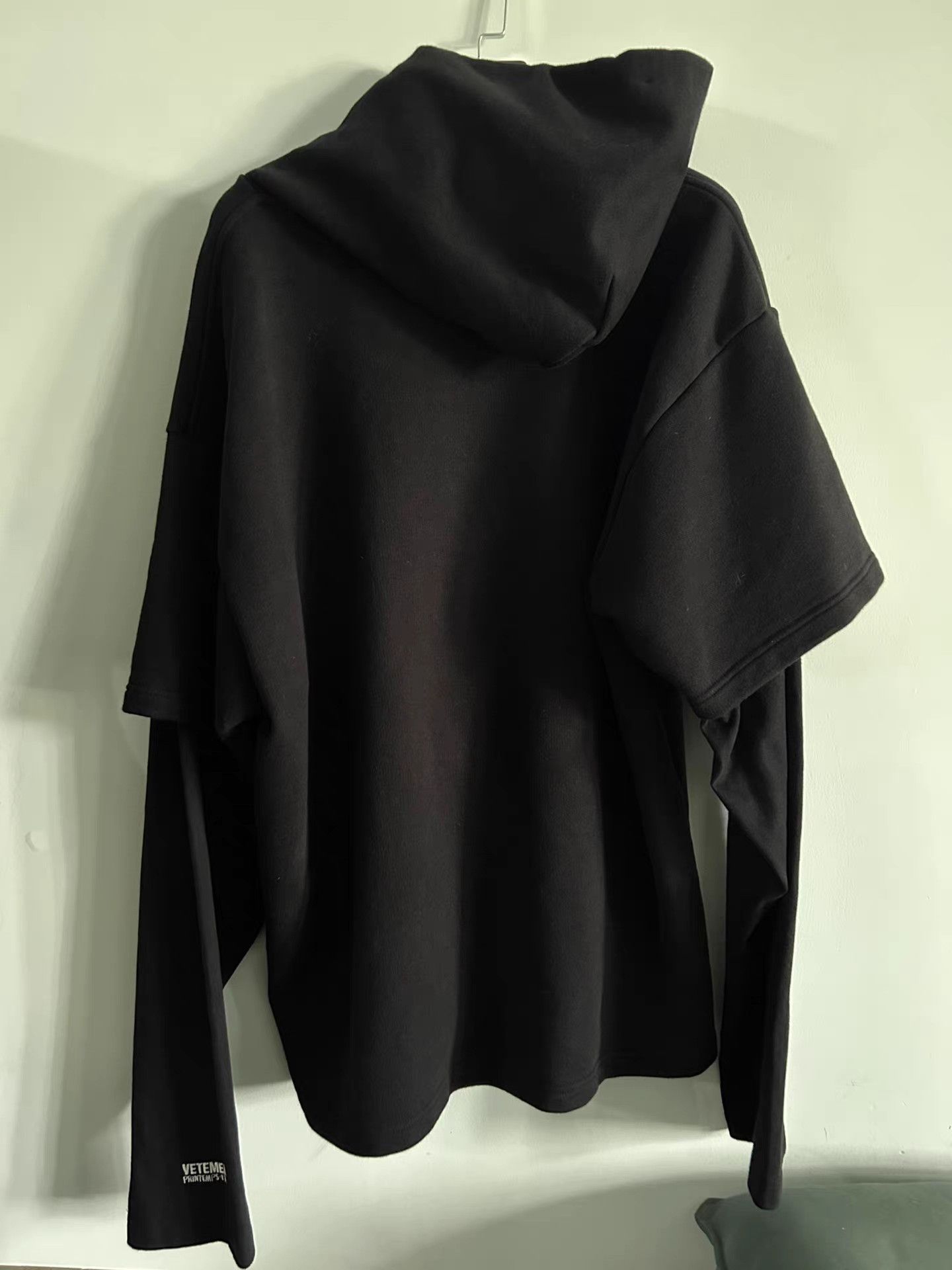 Vetements Vetements classic faux layering hoodie Size US XS / EU 42 / 0 - 2 Thumbnail