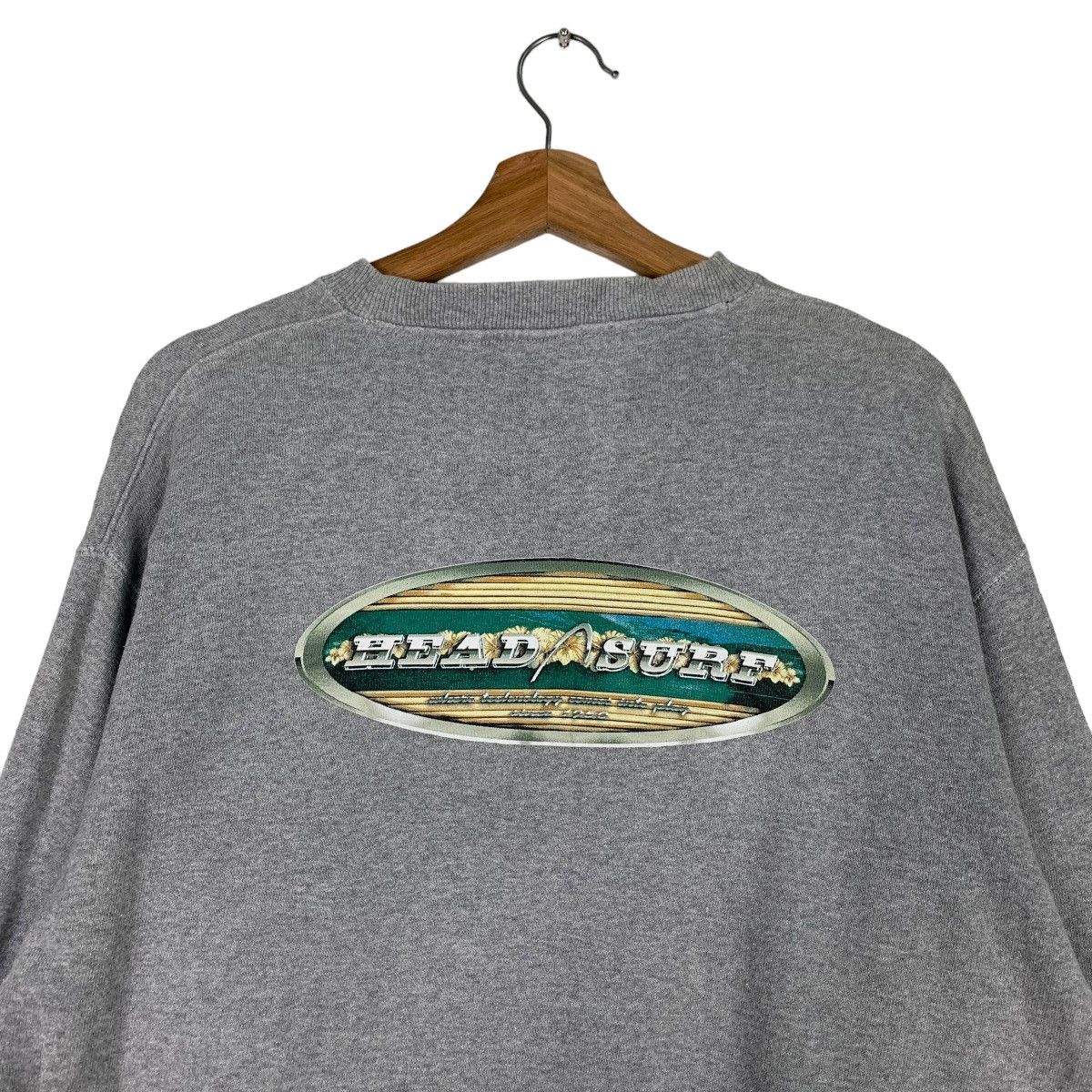 Japanese Brand HEAD SURF Big Logo Sweatshirts #0787-C36 Size US L / EU 52-54 / 3 - 2 Thumbnail