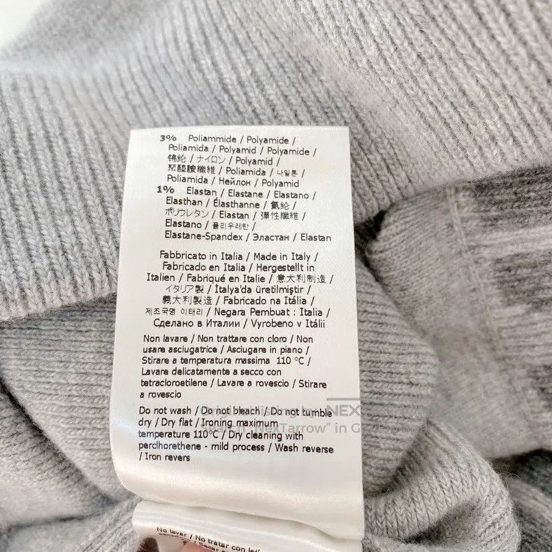 Fendi Fendi Grey Knit Top Size XS / US 0-2 / IT 36-38 - 8 Thumbnail